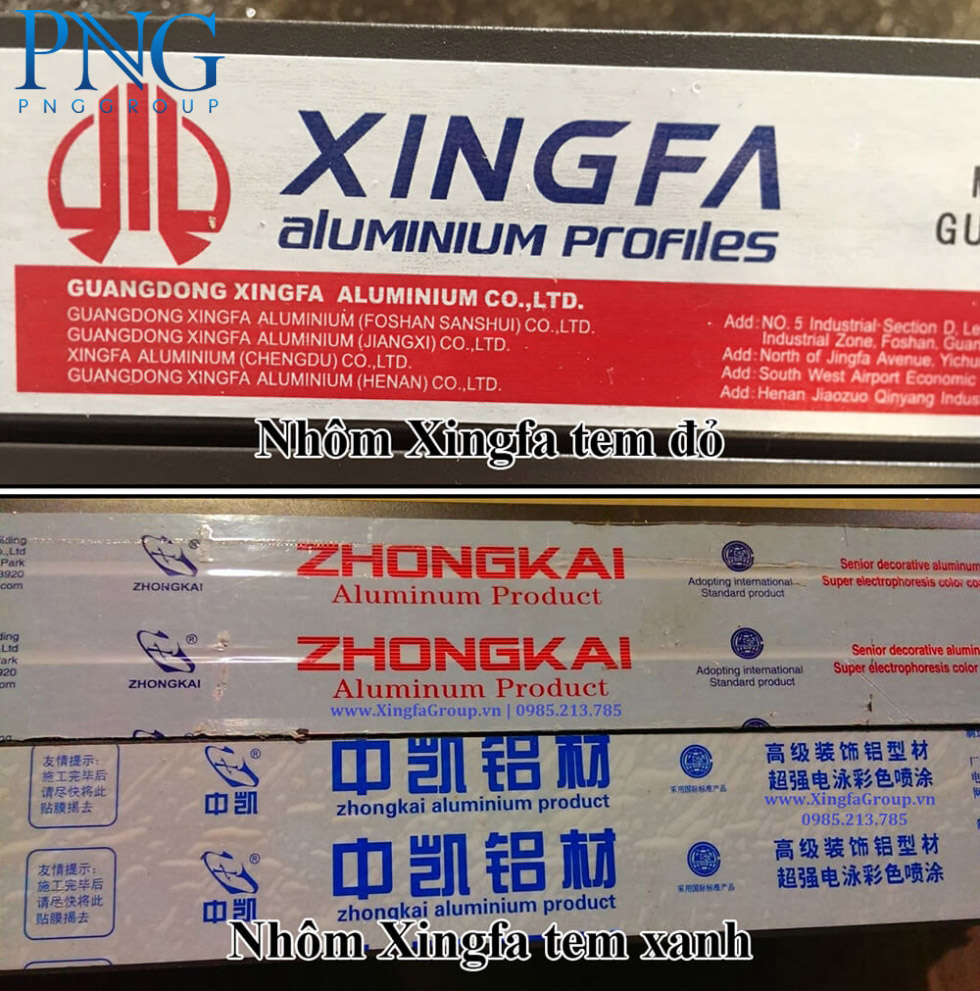 cửa nhôm xingfa tại vinh