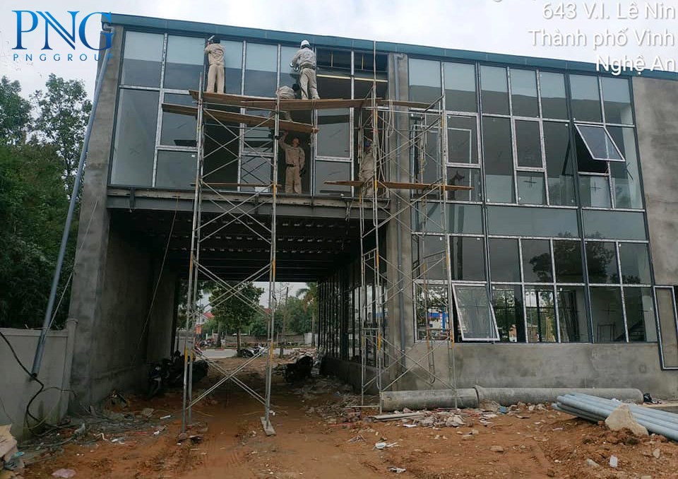 cửa nhôm kính tại Vinh, Nghệ An