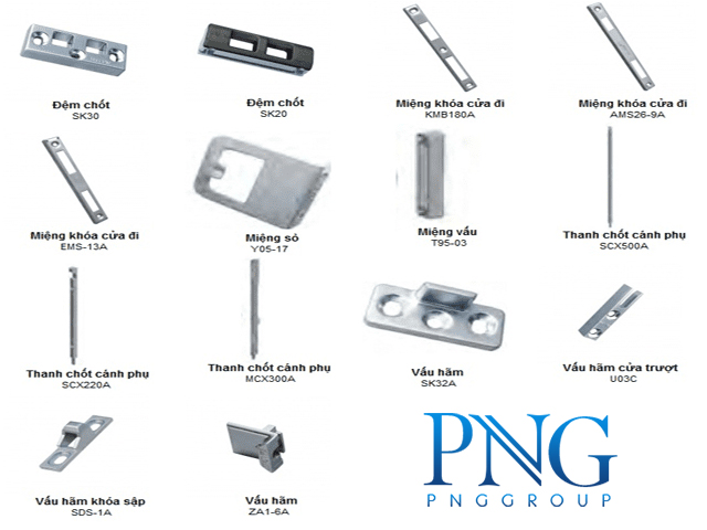 Phụ kiện cửa nhôm tại vinh, nghệ an