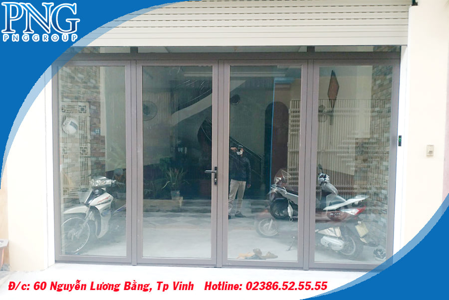 cửa nhôm kính tại Vinh, nghệ an