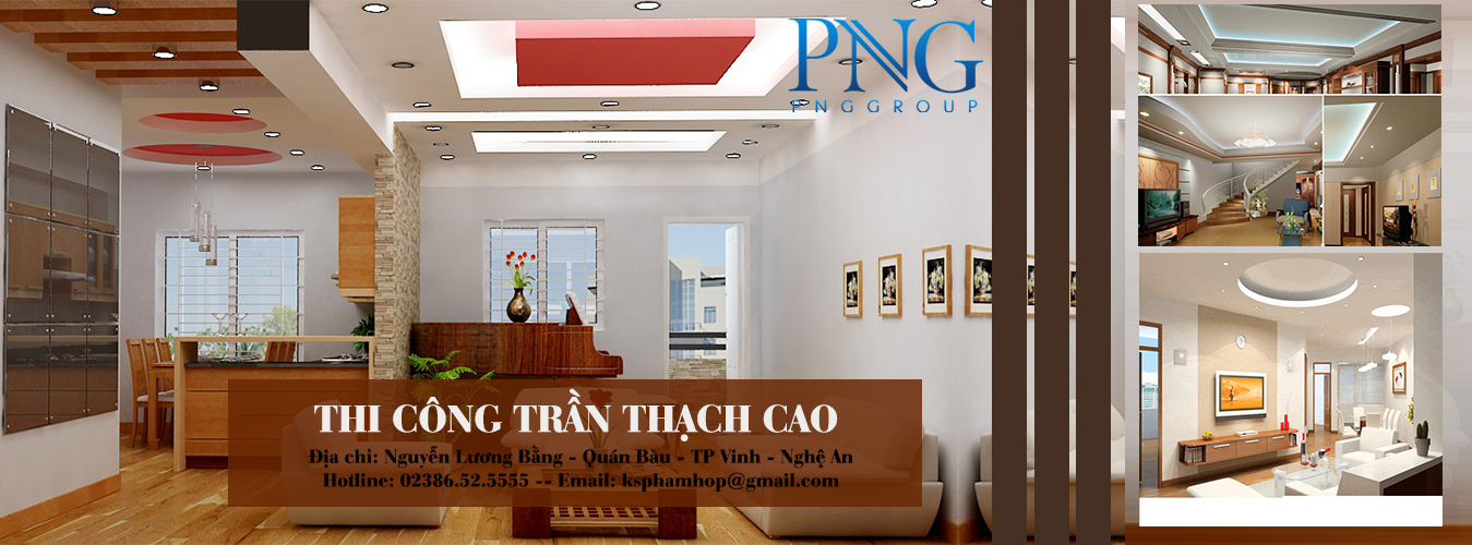 trần thạch cao tại vinh, nghệ an
