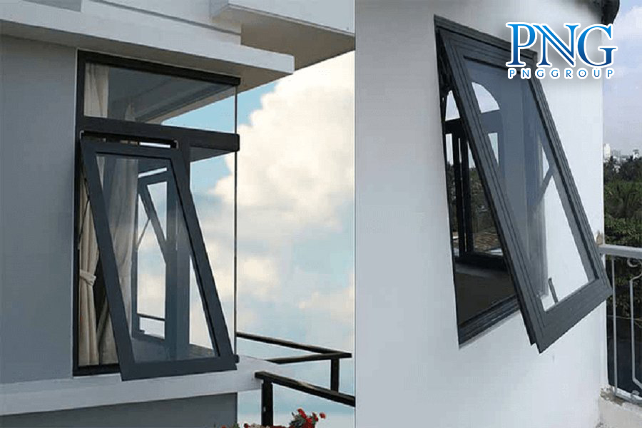 Cửa sổ mở hất tại Vinh, Nghệ An