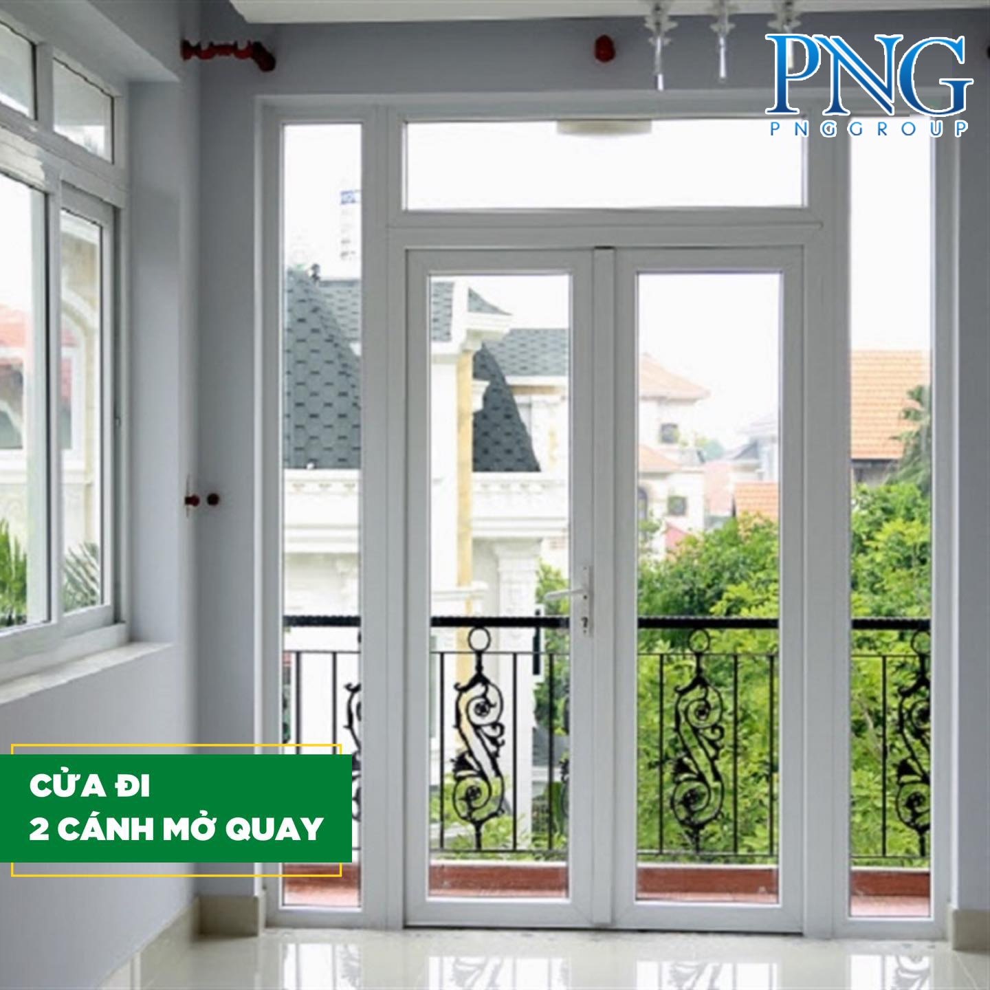 Cửa nhựa lõi thép tại Vinh