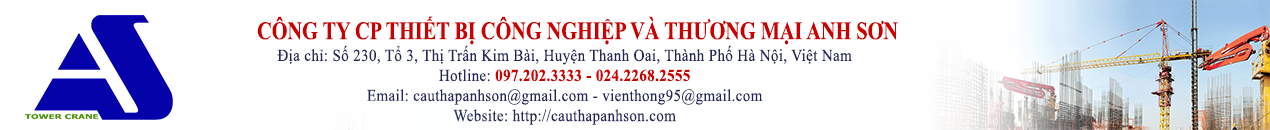 CÔNG TY CỔ PHẦN THIẾT BỊ CÔNG NGHIỆP VÀ THƯƠNG MẠI ANH SƠN