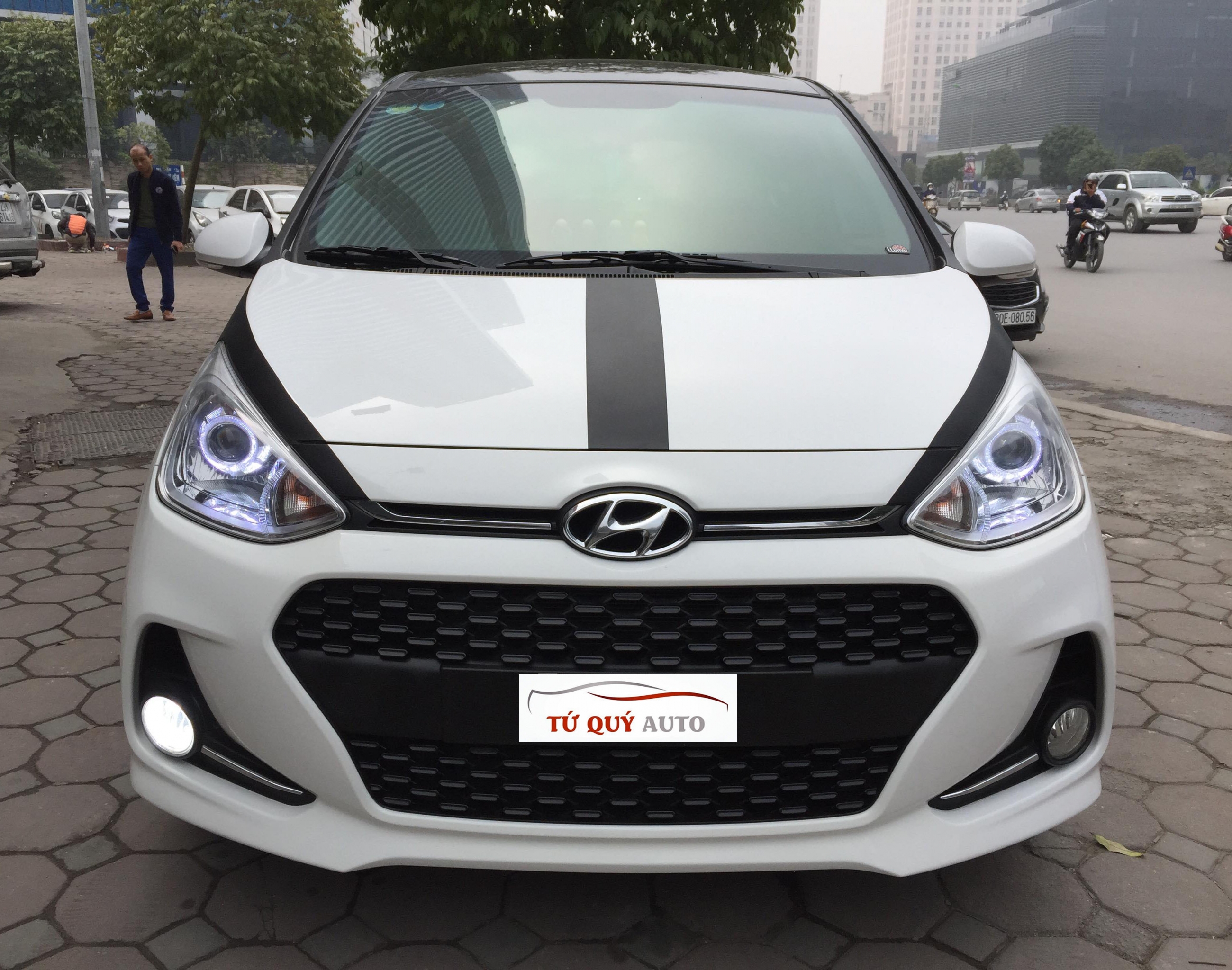 Xe Hyundai i10 Grand 1.25AT 2017 - Trắng