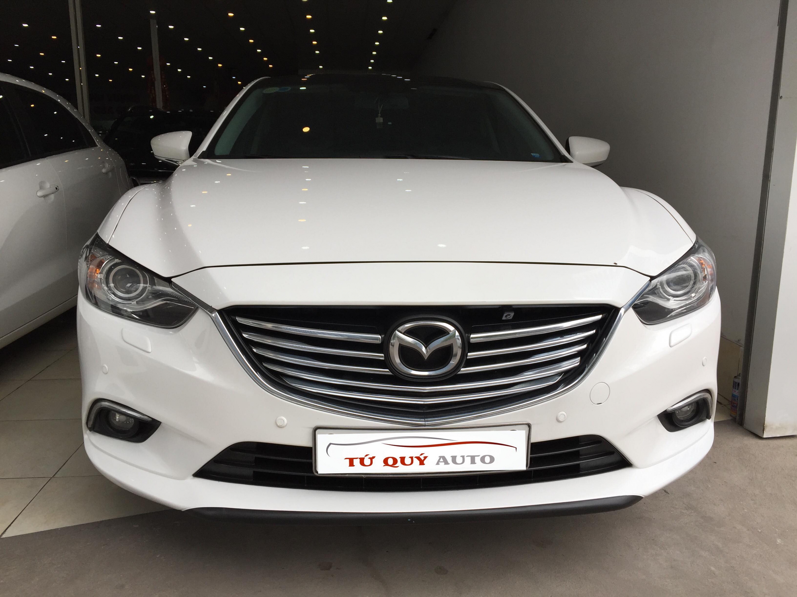 Xe Mazda 6 Sedan 2.5 AT 2016 - Trắng