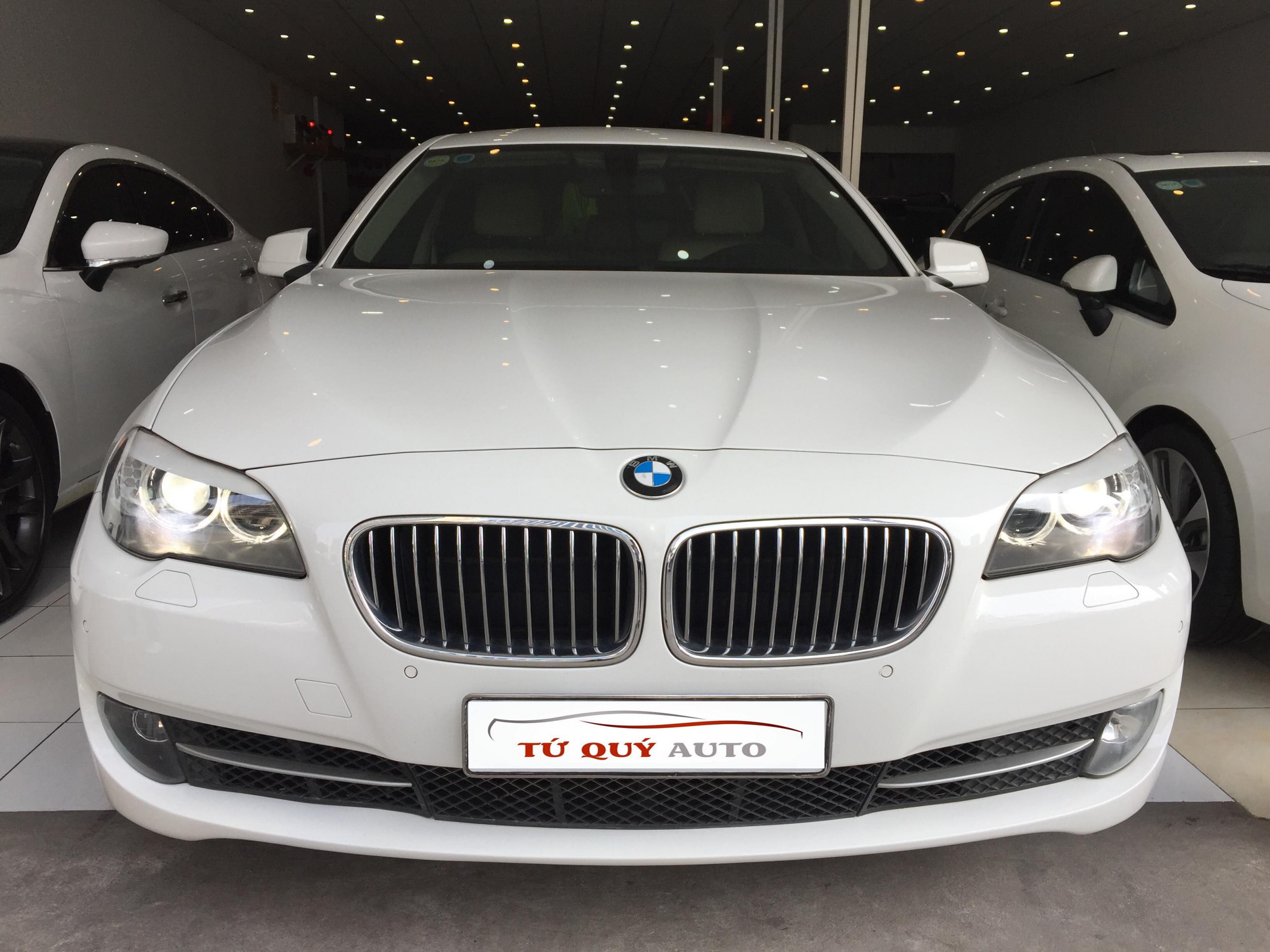 Xe BMW 5 Series 520i 2012 ĐK 2013 - Trắng