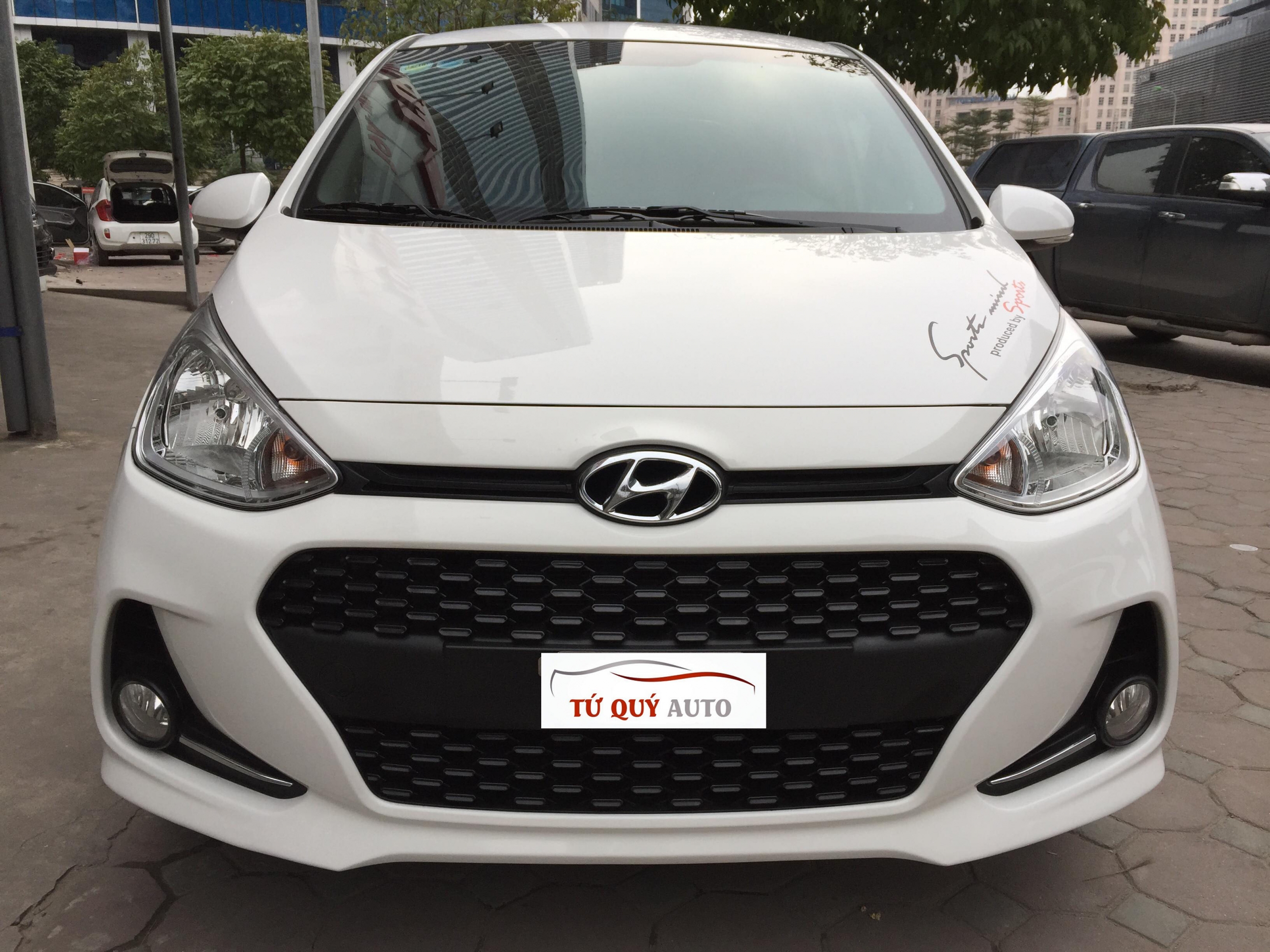 Xe Hyundai i10 Grand Hatchback 1.0MT 2017 - Trắng