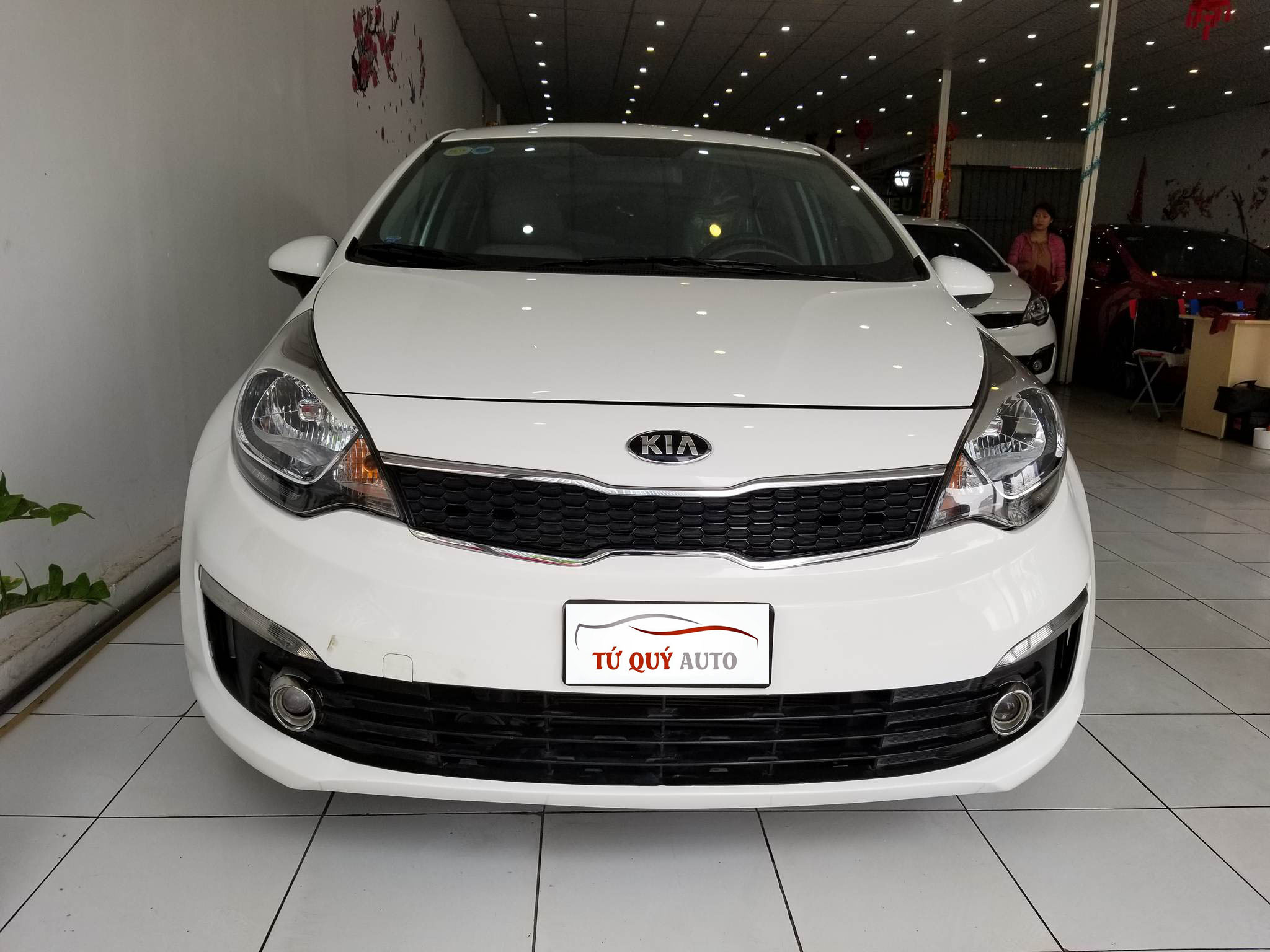 Xe Kia Rio Sedan 1.4MT 2016 - Màu Trắng