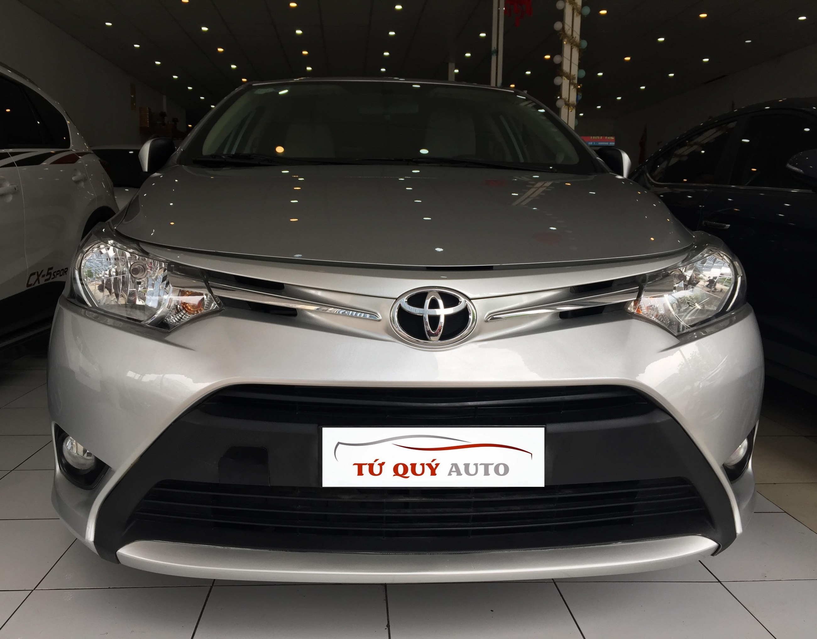 Xe Toyota Vios 1.5E 2016 - Bạc