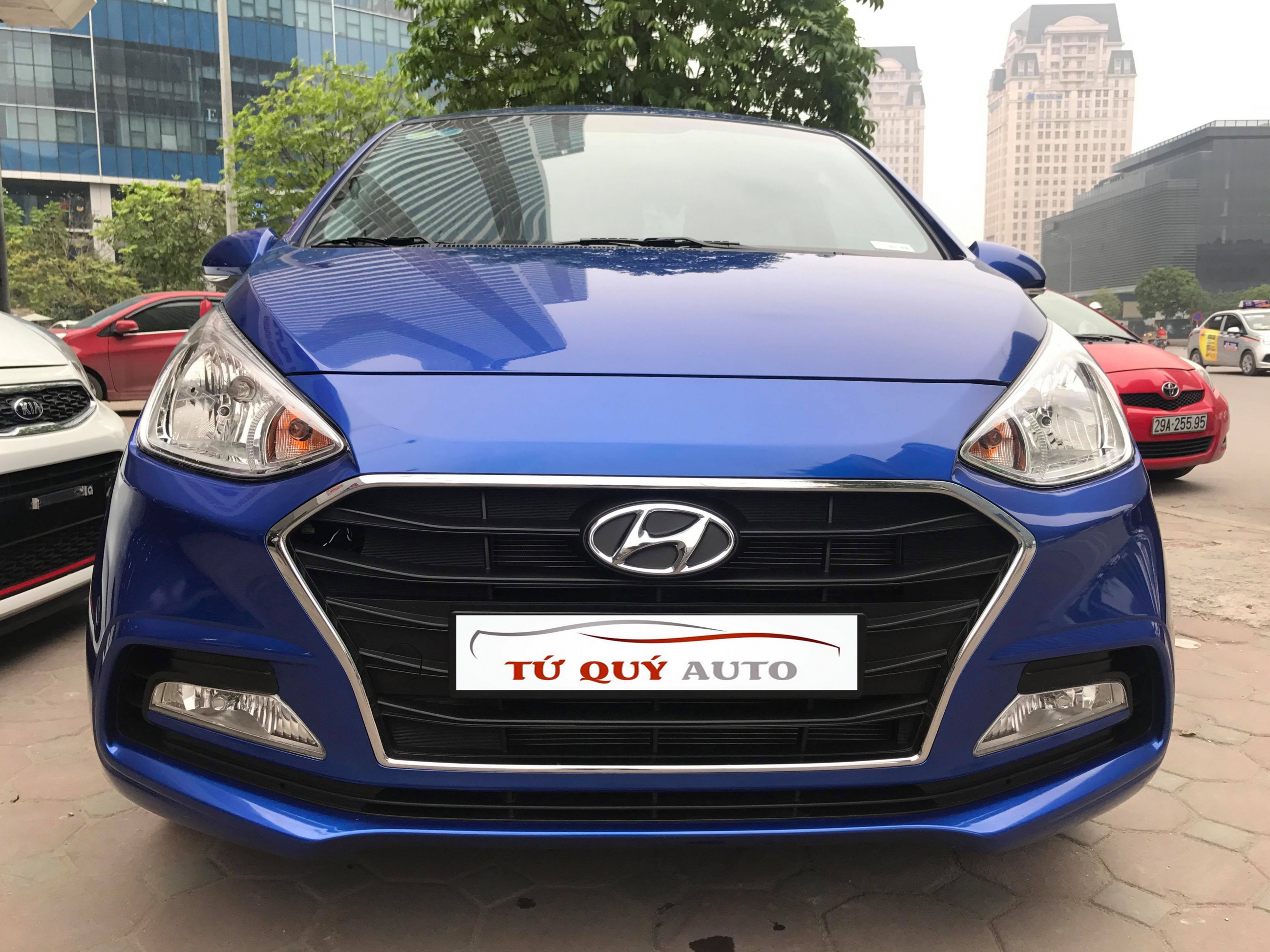 Xe Hyundai i10 Sedan 1.2AT 2017 ĐK 2018 - Xanh