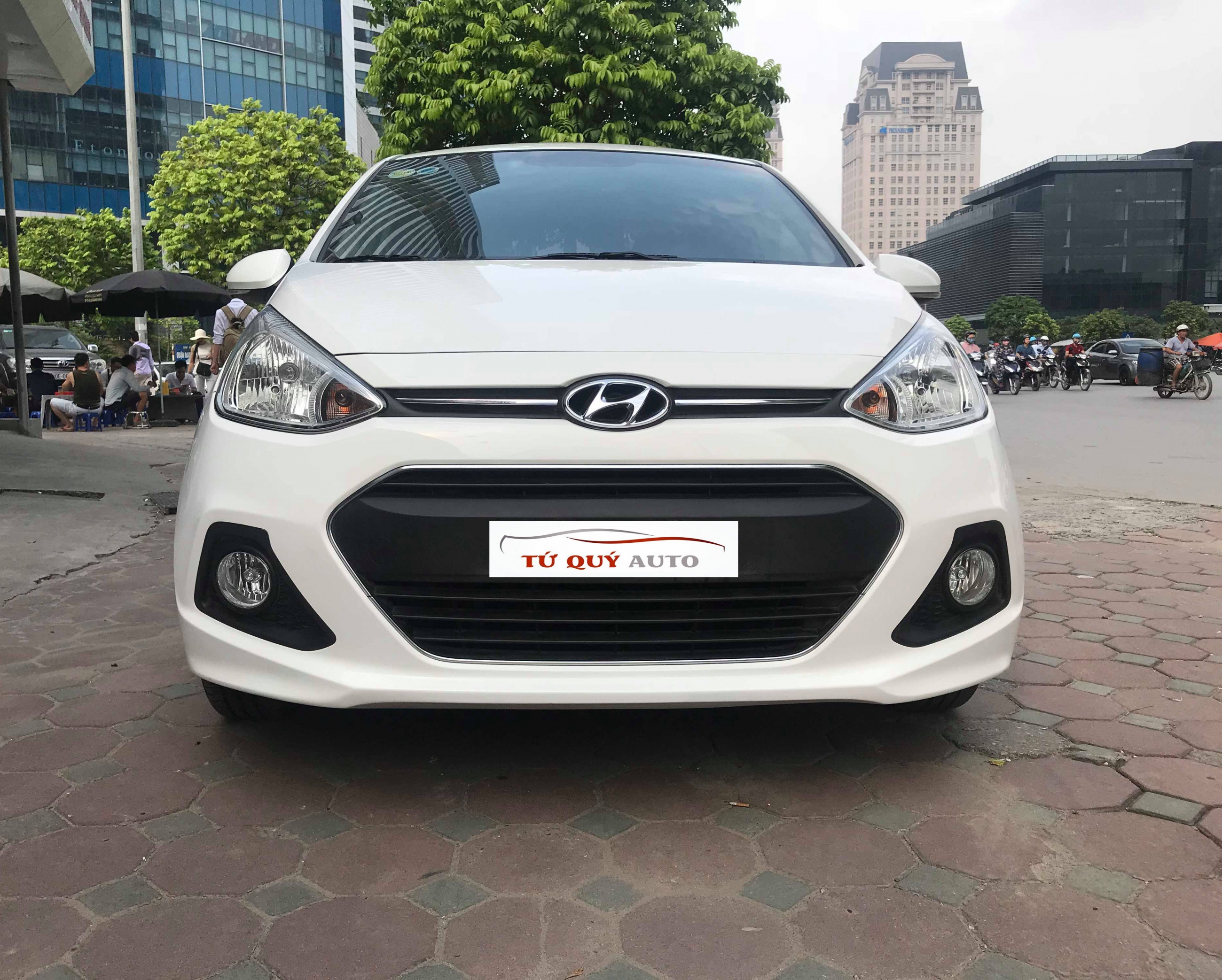 Xe Hyundai i10 Sedan 1.2MT 2016 - Trắng