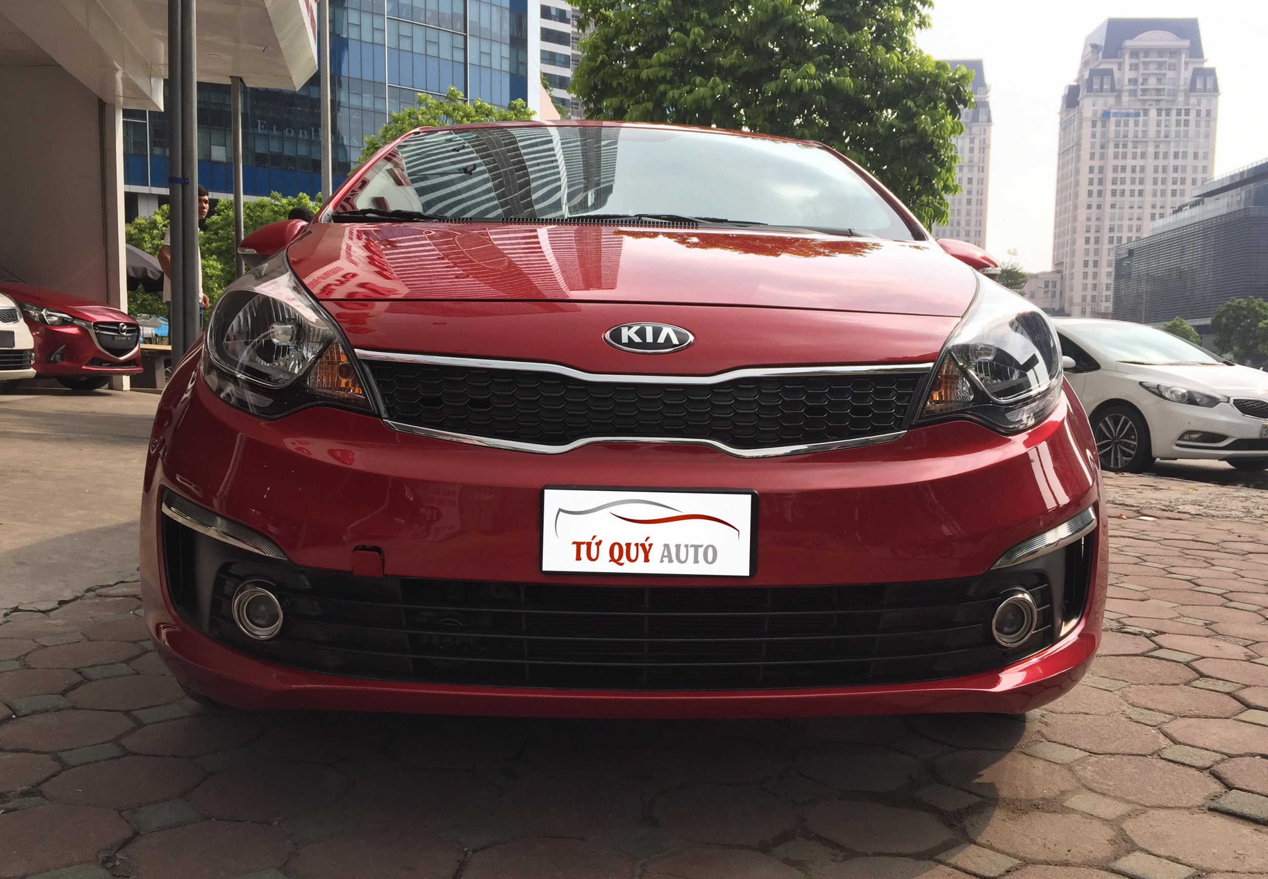 Xe Kia Rio Sedan 1.4AT 2016 - Đỏ