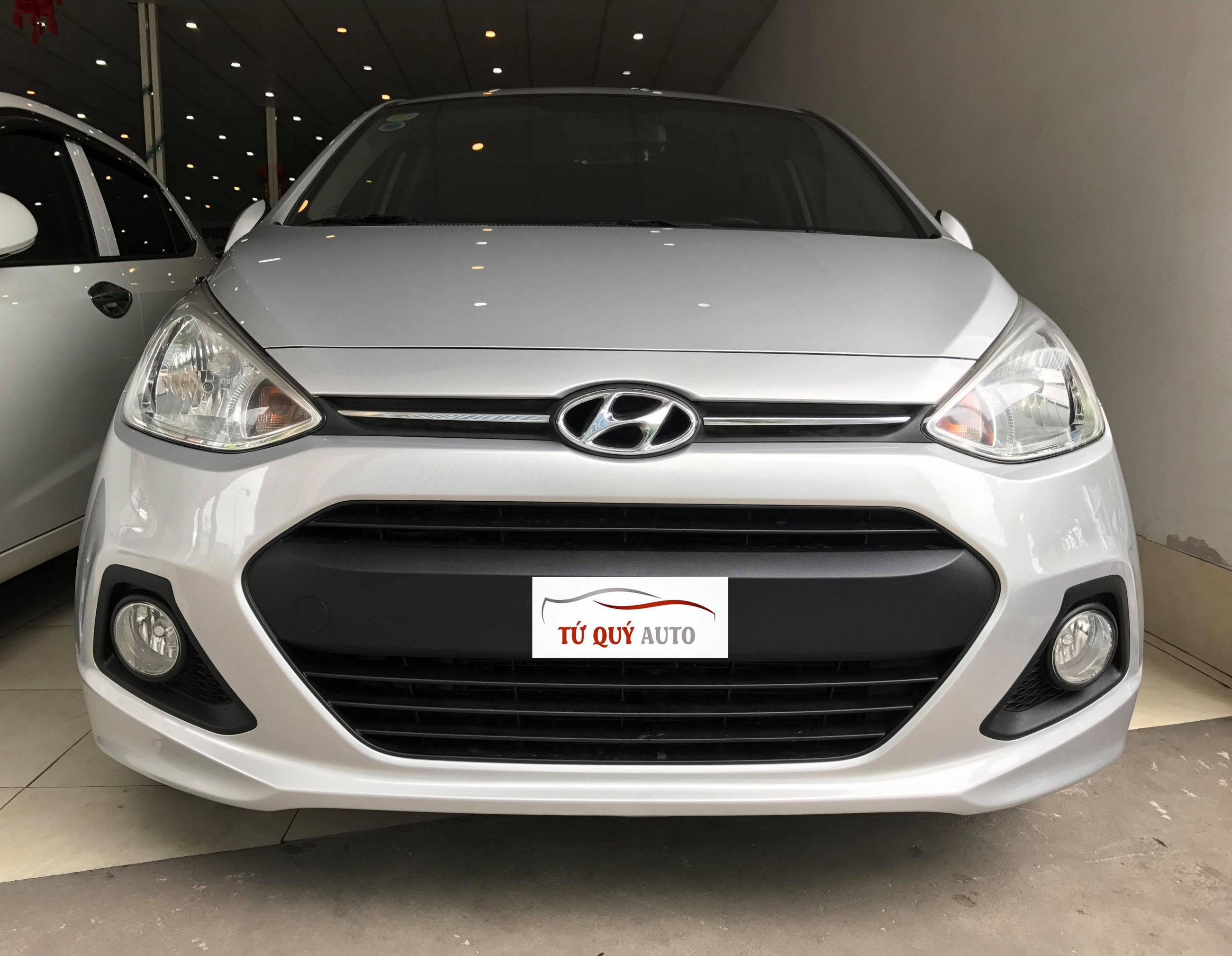 Xe Hyundai i10 Hatchback 1.0AT 2014 - Bạc