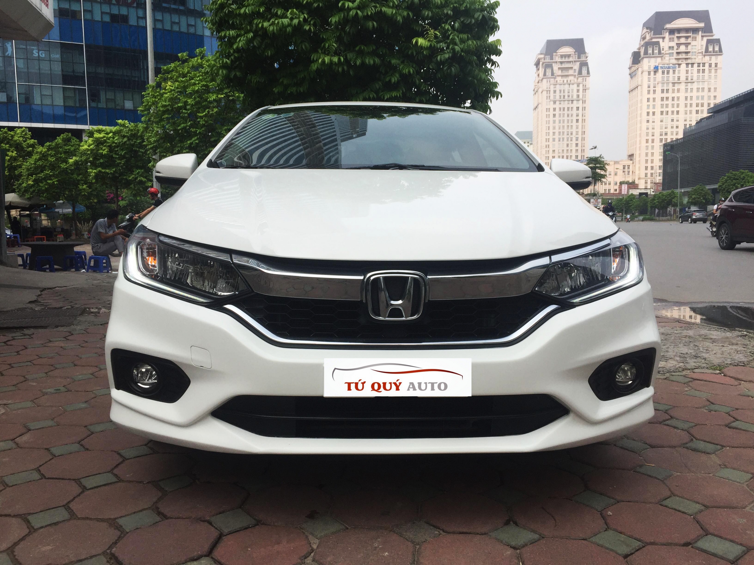 Xe Honda City 1.5TOP 2017 - Trắng