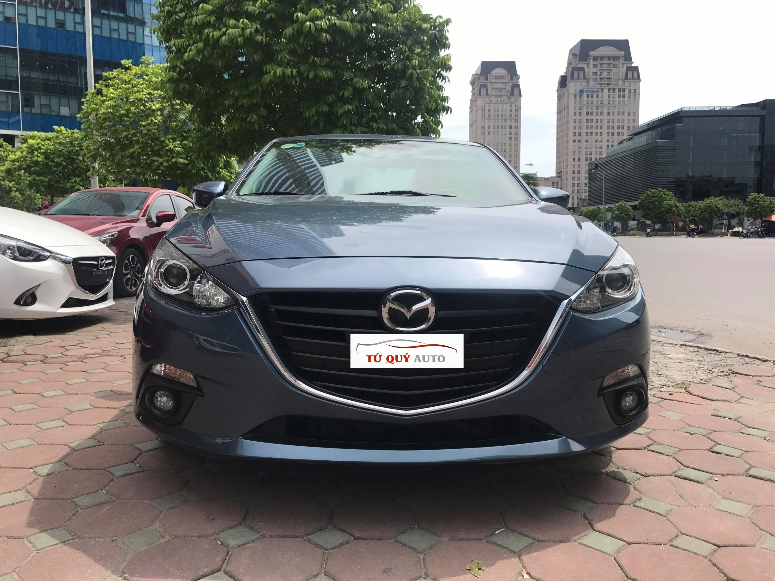 Xe Mazda 3 Sedan 1.5 AT 2015 - Xanh