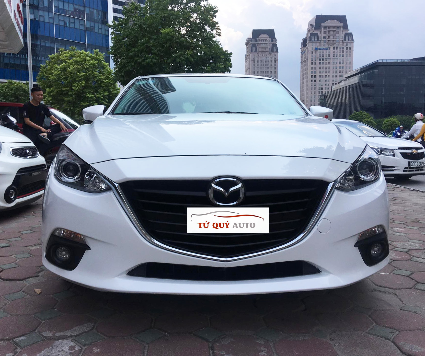 Xe Mazda 3 Sedan 1.5AT 2016 ĐK 2017 - Trắng