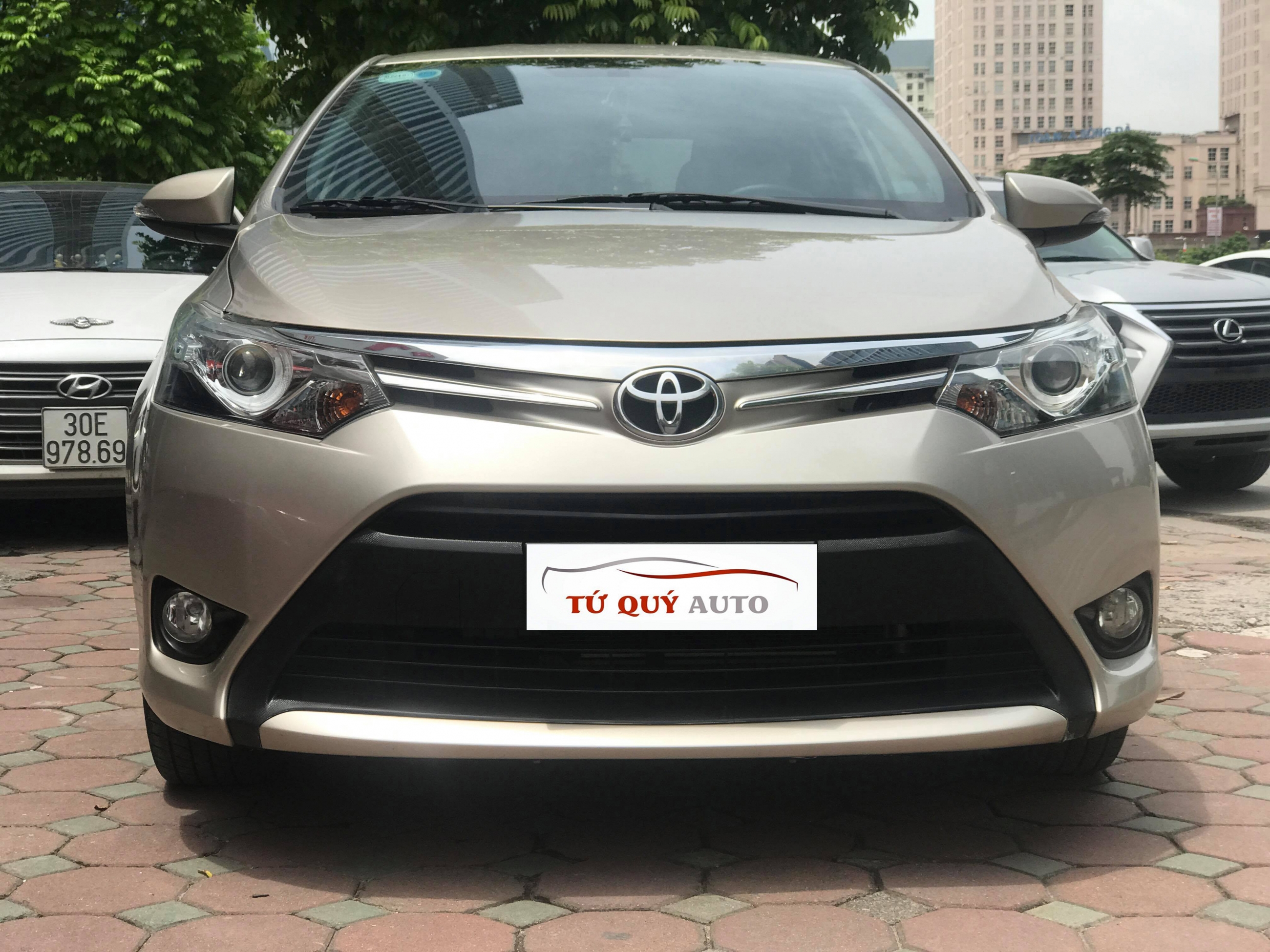 Xe Toyota Vios G 1.5AT 2016 - Vàng cát