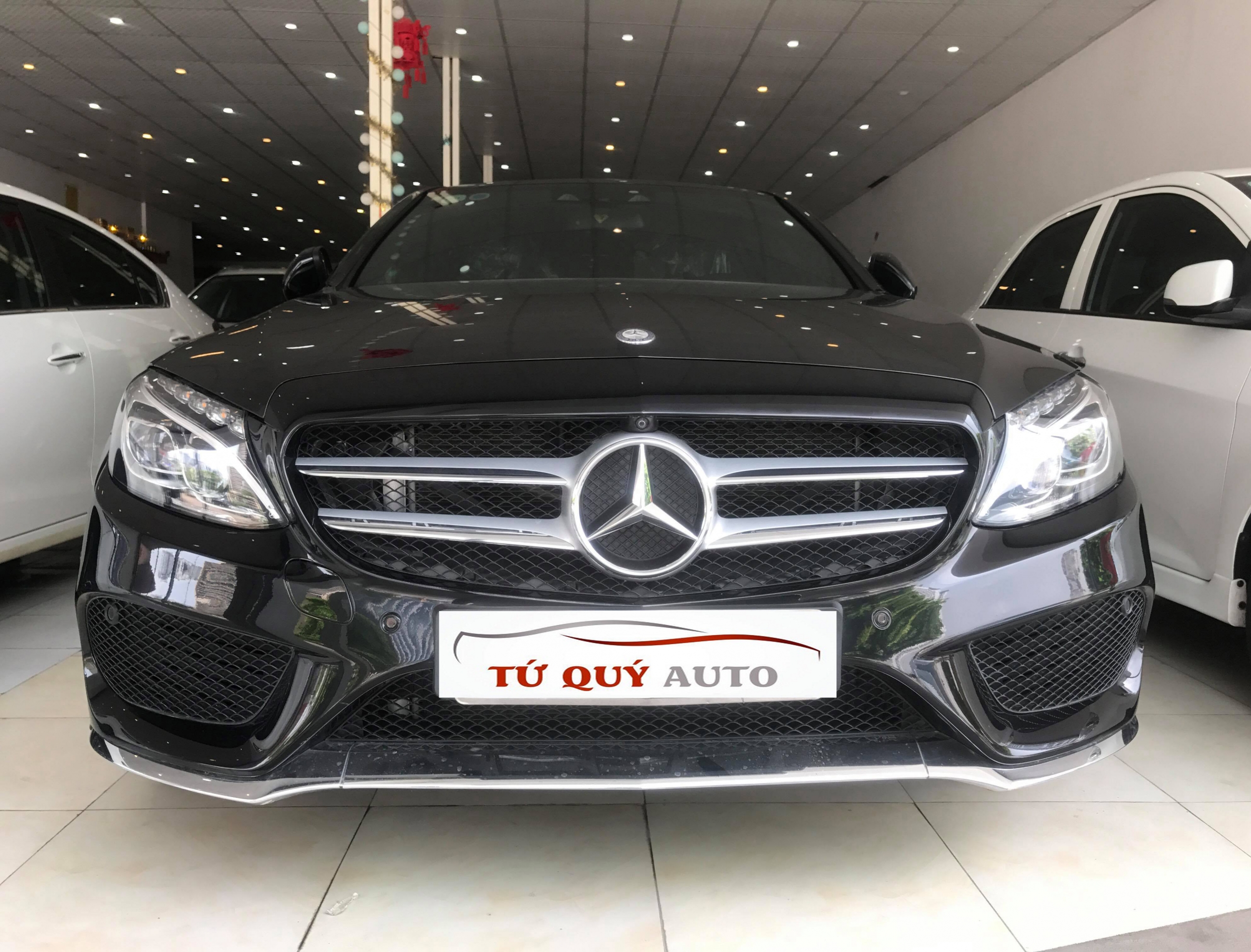 Xe Mercedes Benz C class C300 AMG 2016 - Đen