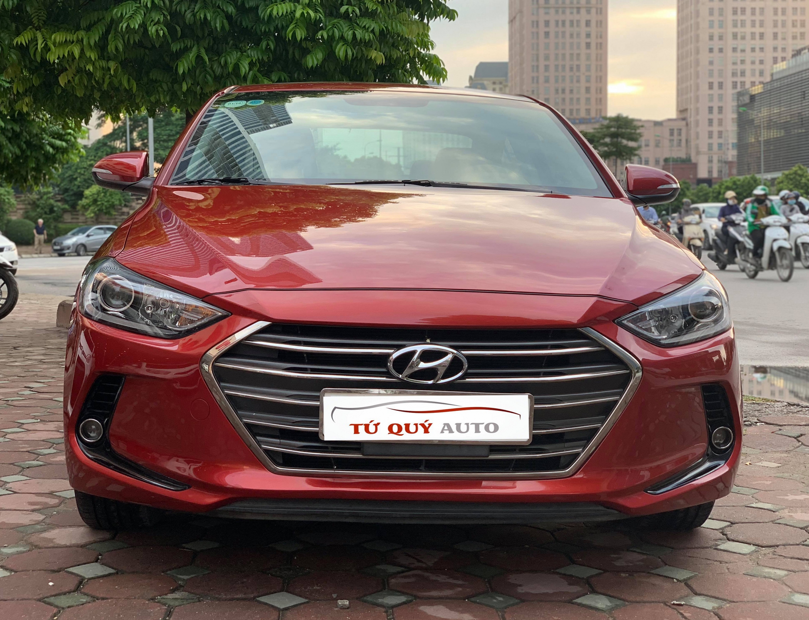 Xe Hyundai Elantra 1.6 AT 2016 - Đỏ