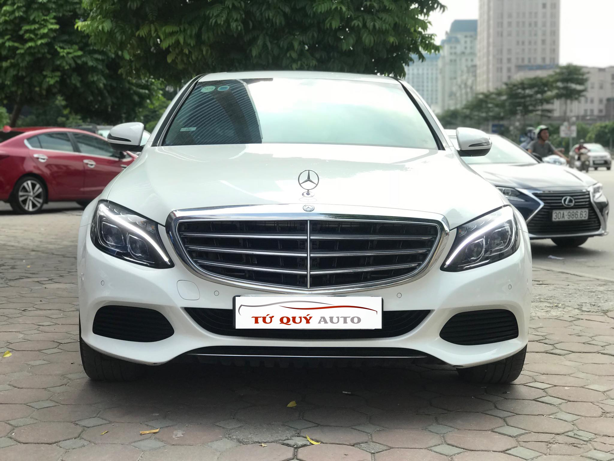 Xe Mercedes Benz C250 Executive 2016 - Trắng