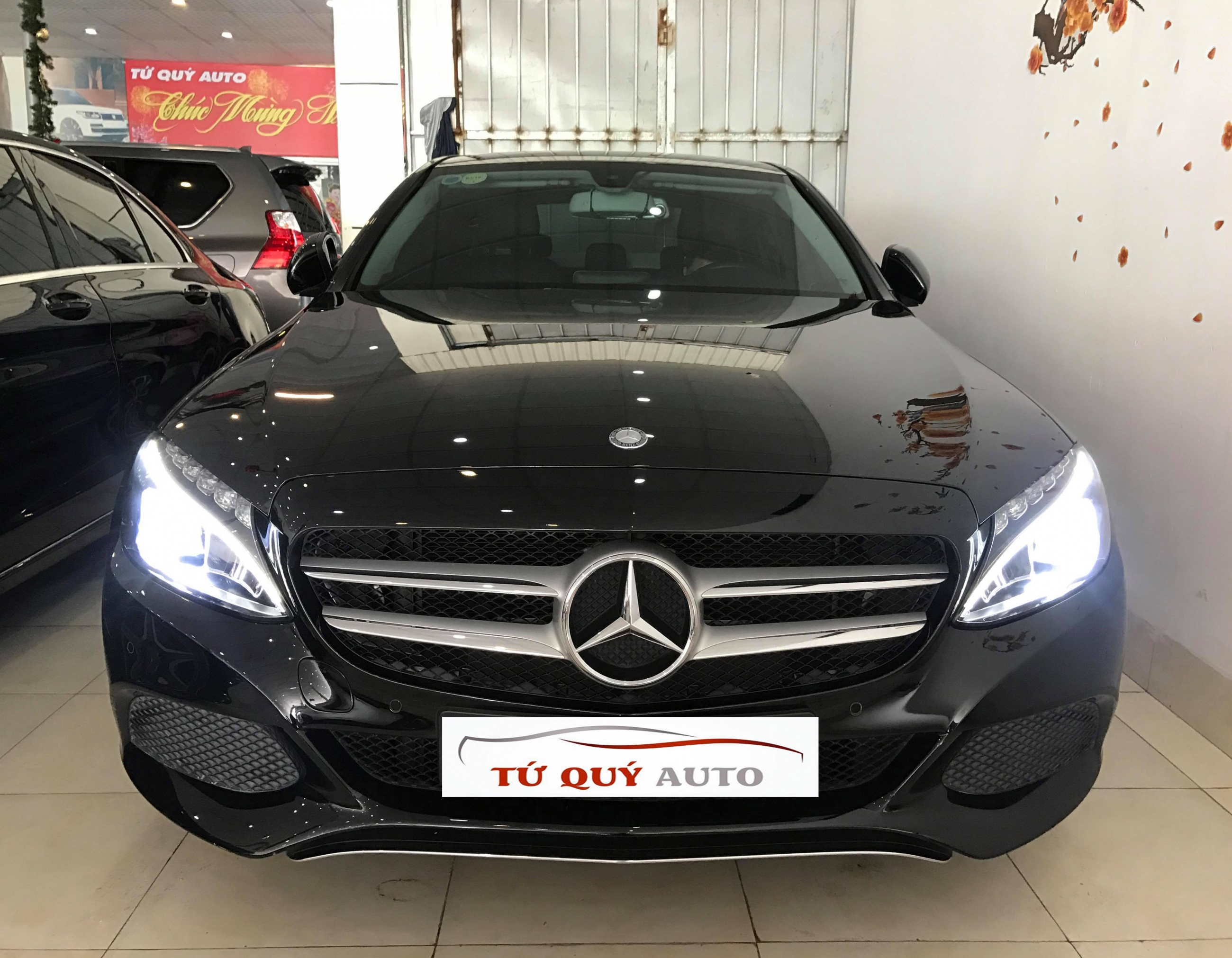 Xe Mercedes Benz C200 2016 - Màu Đen