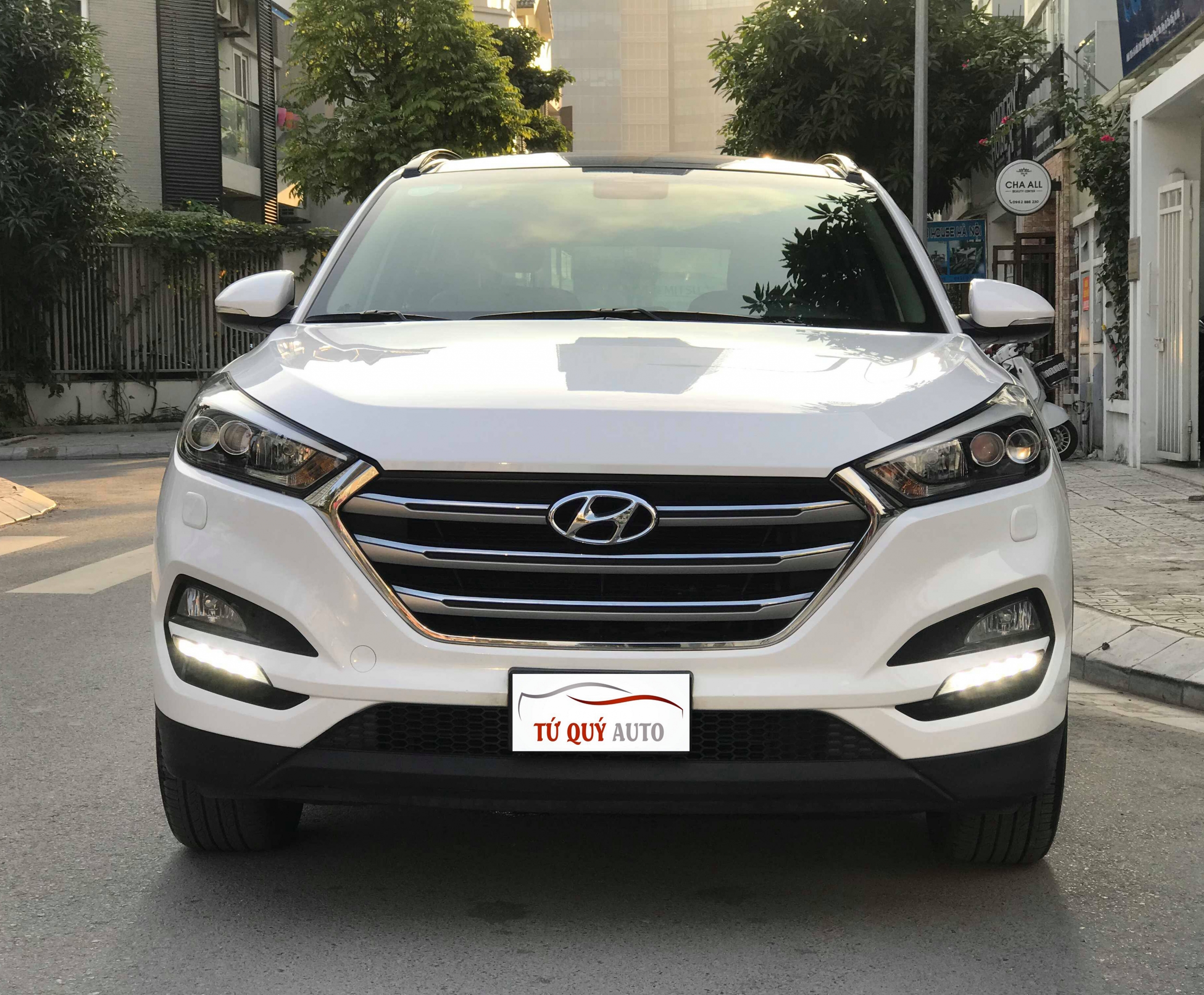 Xe Hyundai Tucson 2.0AT 2016 - Trắng