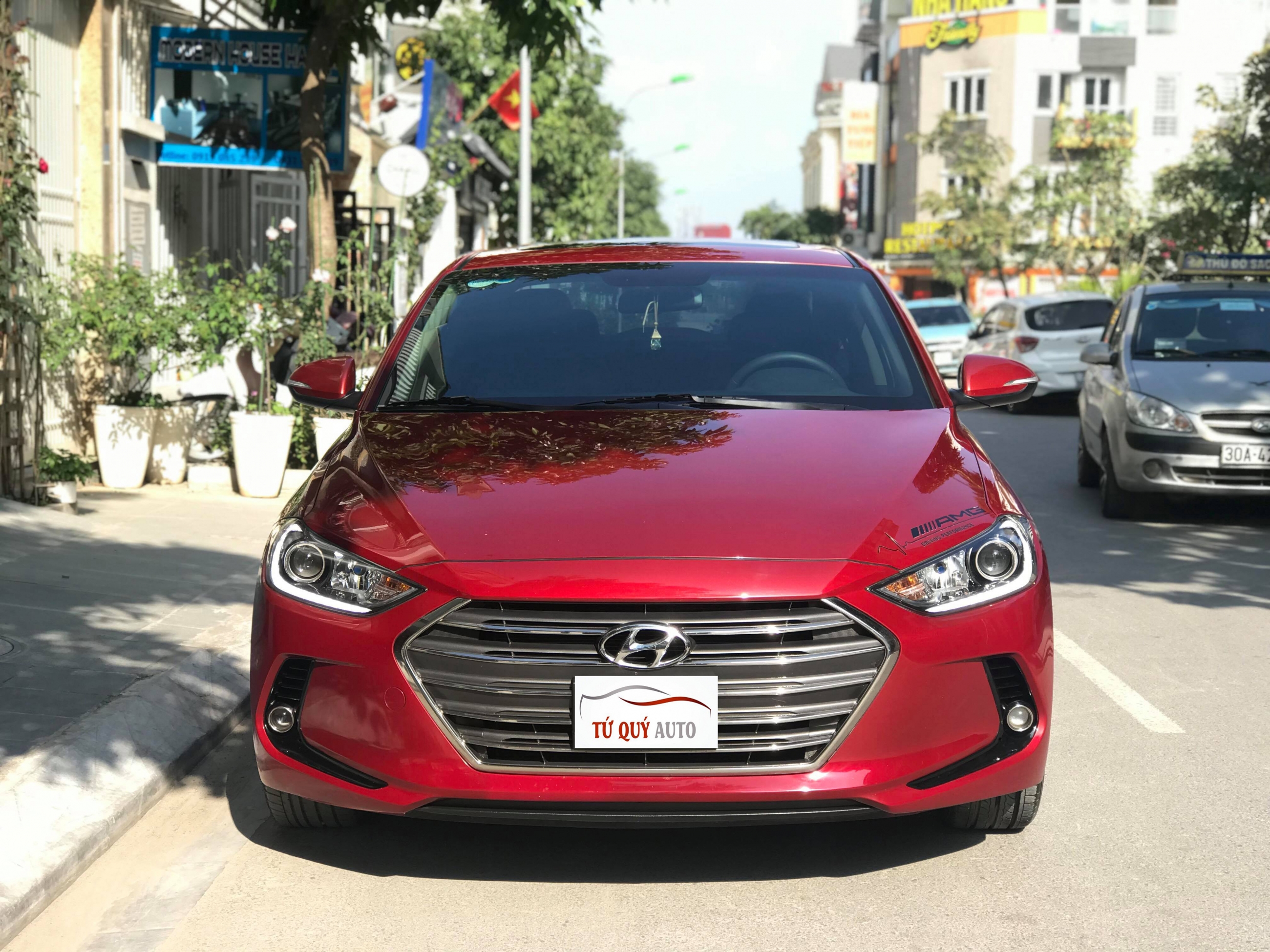 Xe Hyundai Elantra 1.6 AT 2018 - Đỏ