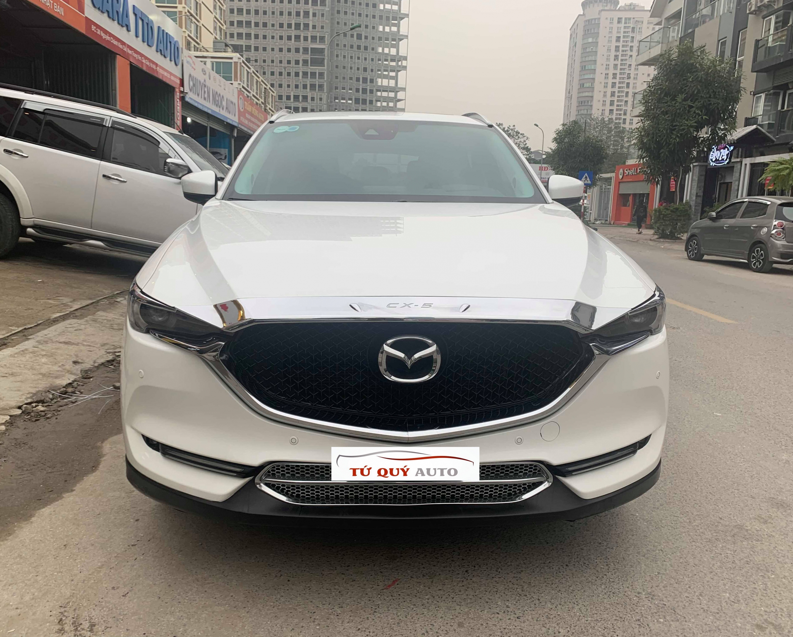 Xe Mazda CX 5 2.5 AT 2017 Model 2018 - Trắng