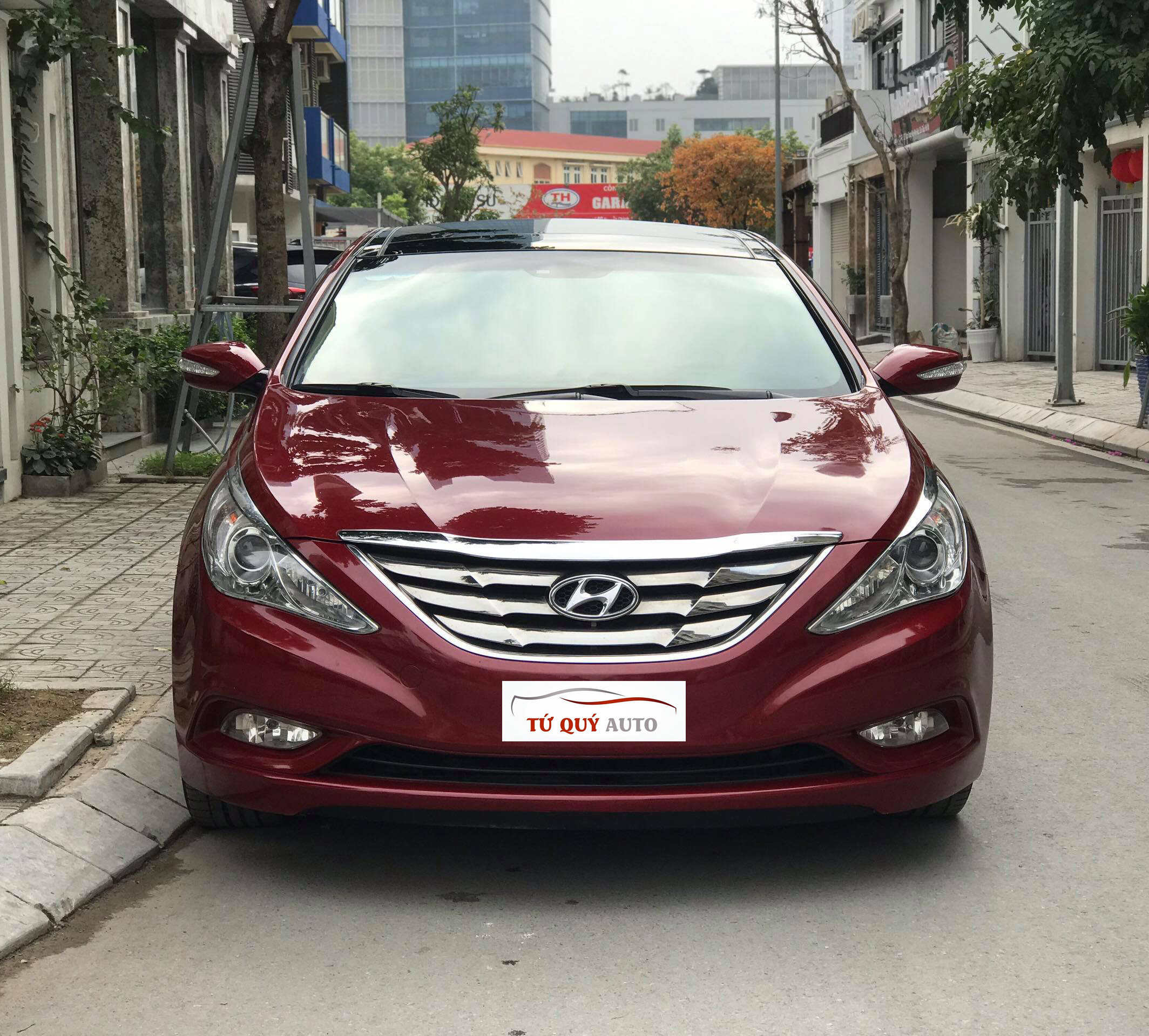 Xe Hyundai Sonata 2.0AT 2010 ĐK 2011 - Đỏ