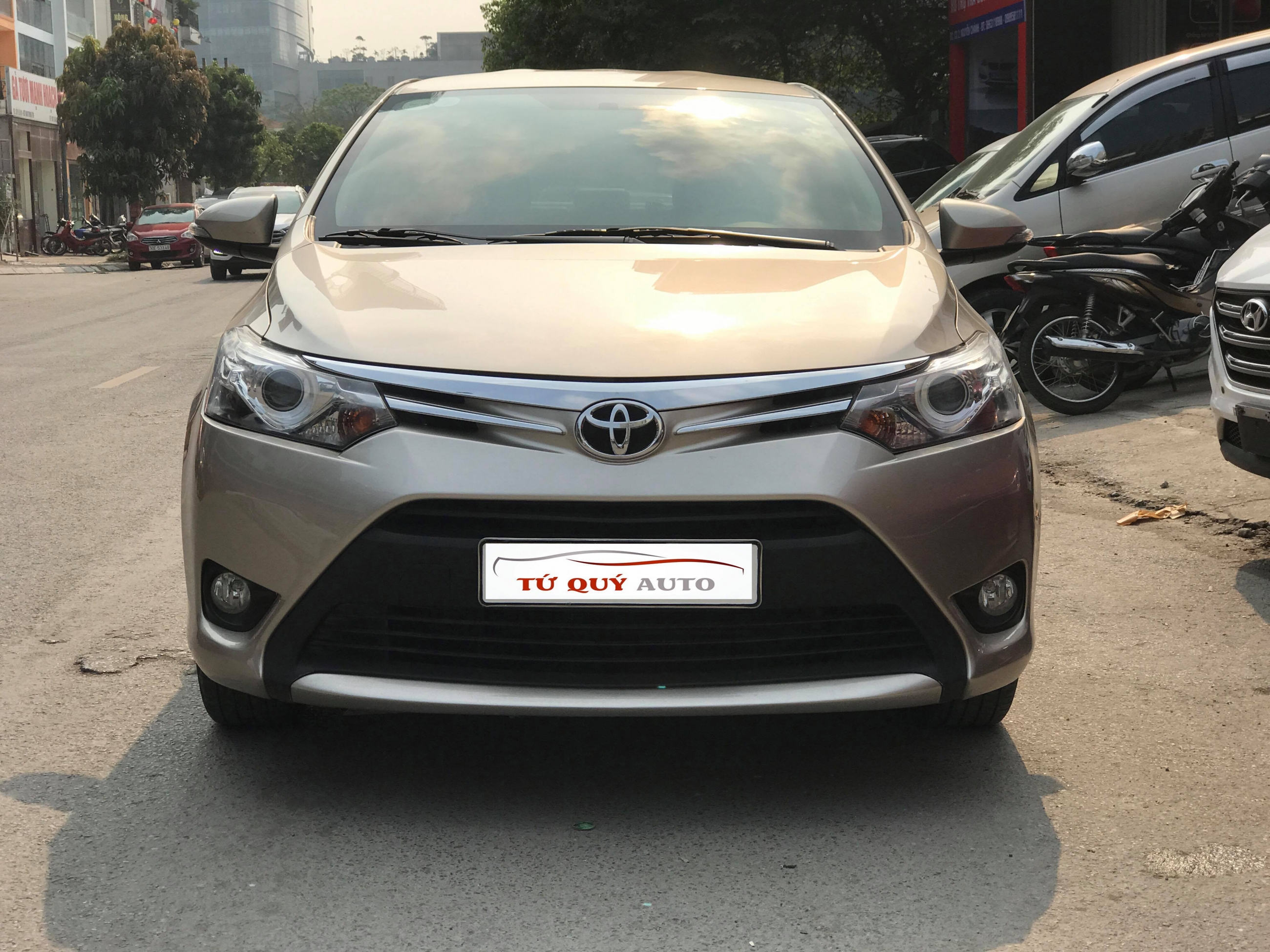 Xe Toyota Vios G 1.5AT 2017 - Vàng cát