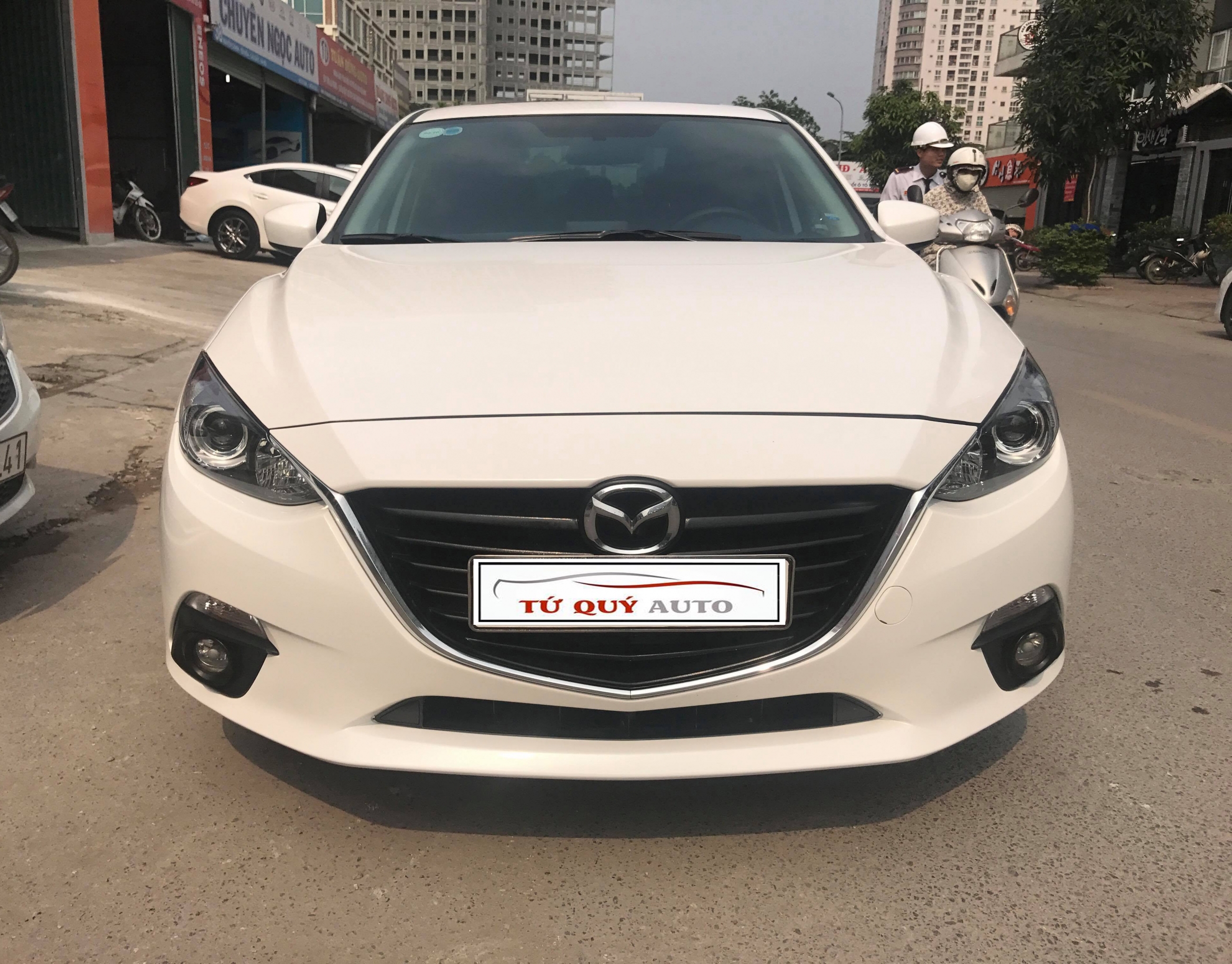 Xe Mazda 3 Sedan 1.5 AT 2015 - Trắng