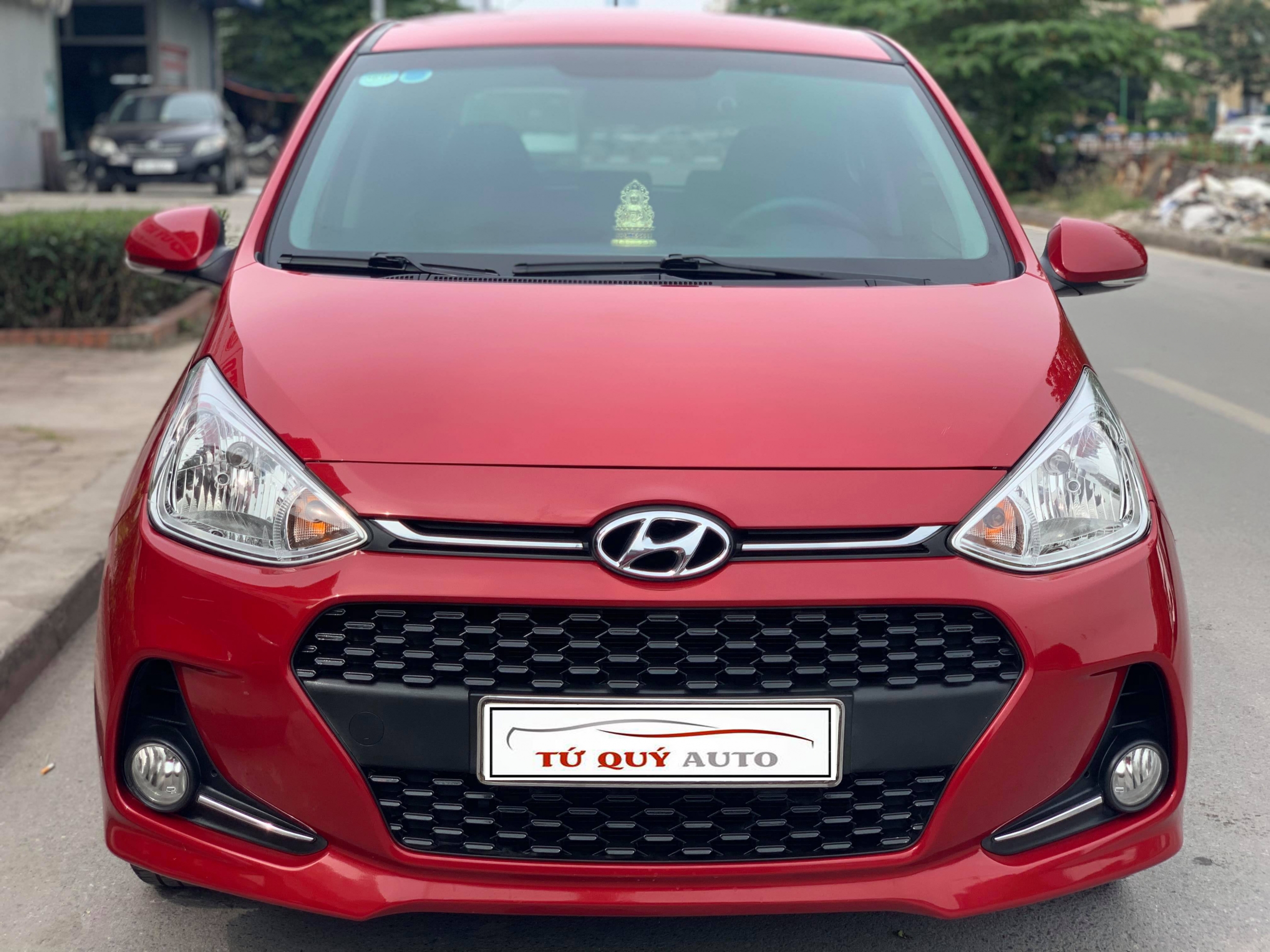 Xe Hyundai i10 Grand 1.2 AT 2017 - Đỏ (Nhập)