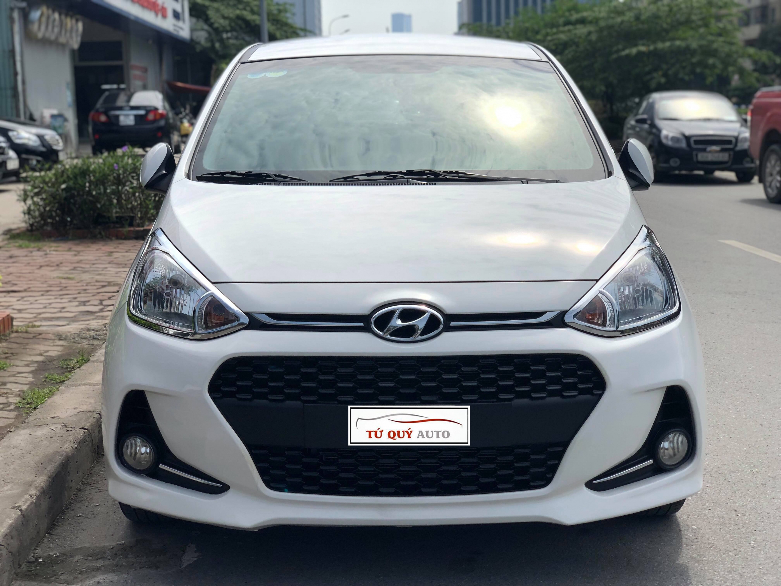 Xe Hyundai i10 HB 1.2AT 2017 - Trắng (Nhập)