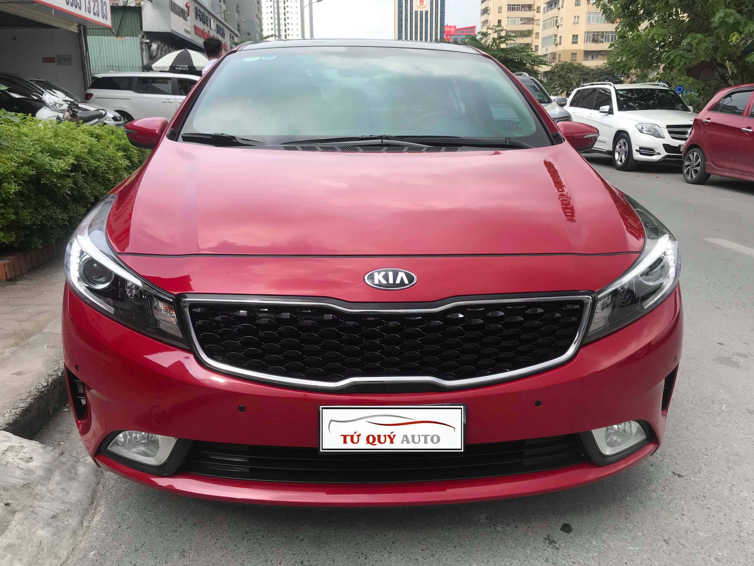 Xe Kia Cerato 1.6 AT 2018 - Đỏ