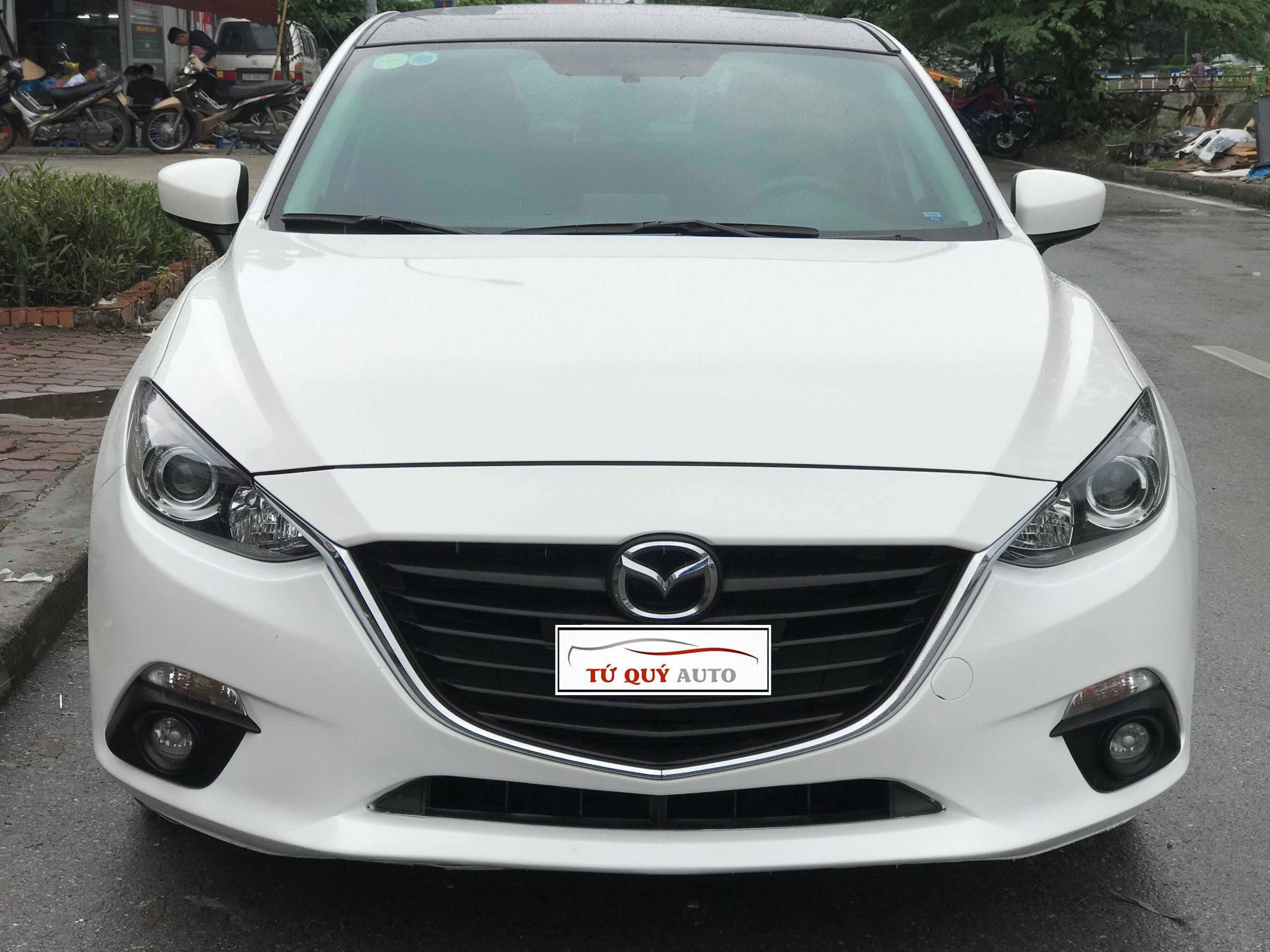 Xe Mazda 3 sedan 1.5AT 2016 - Trắng