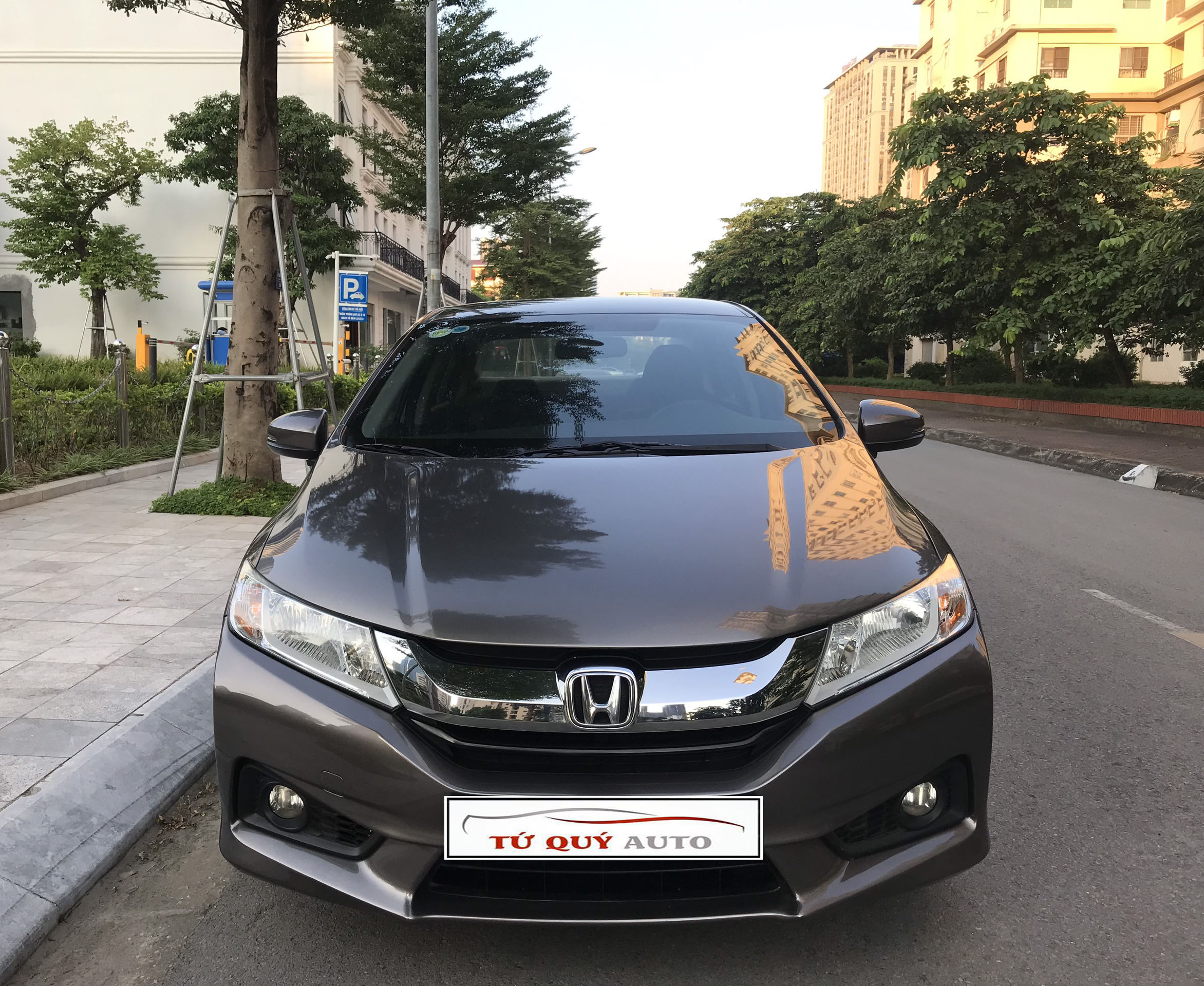 Xe Honda City 1.5AT 2014 - Nâu Titan