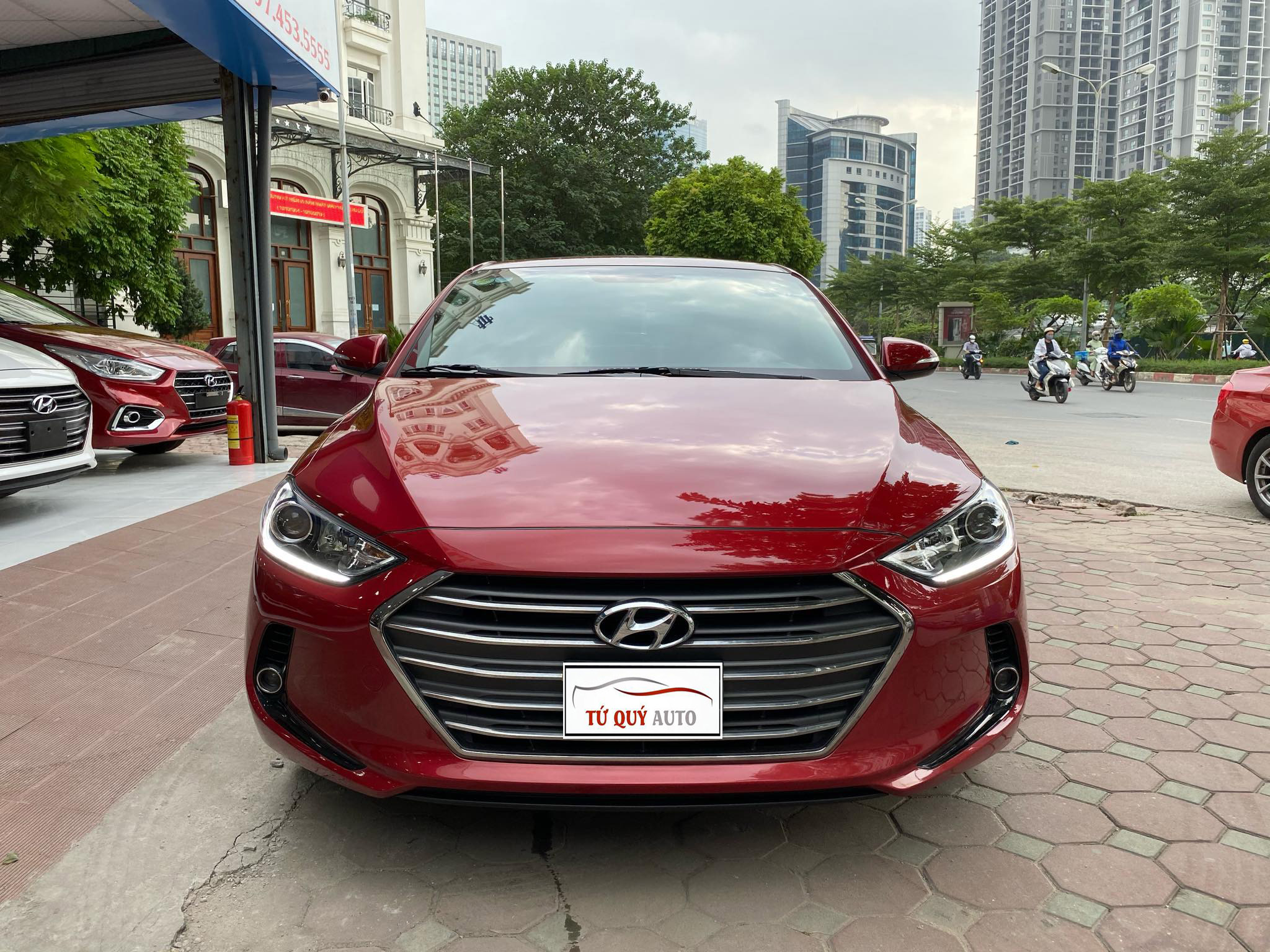 Xe Hyundai Elantra 1.6AT 2016 - Đỏ