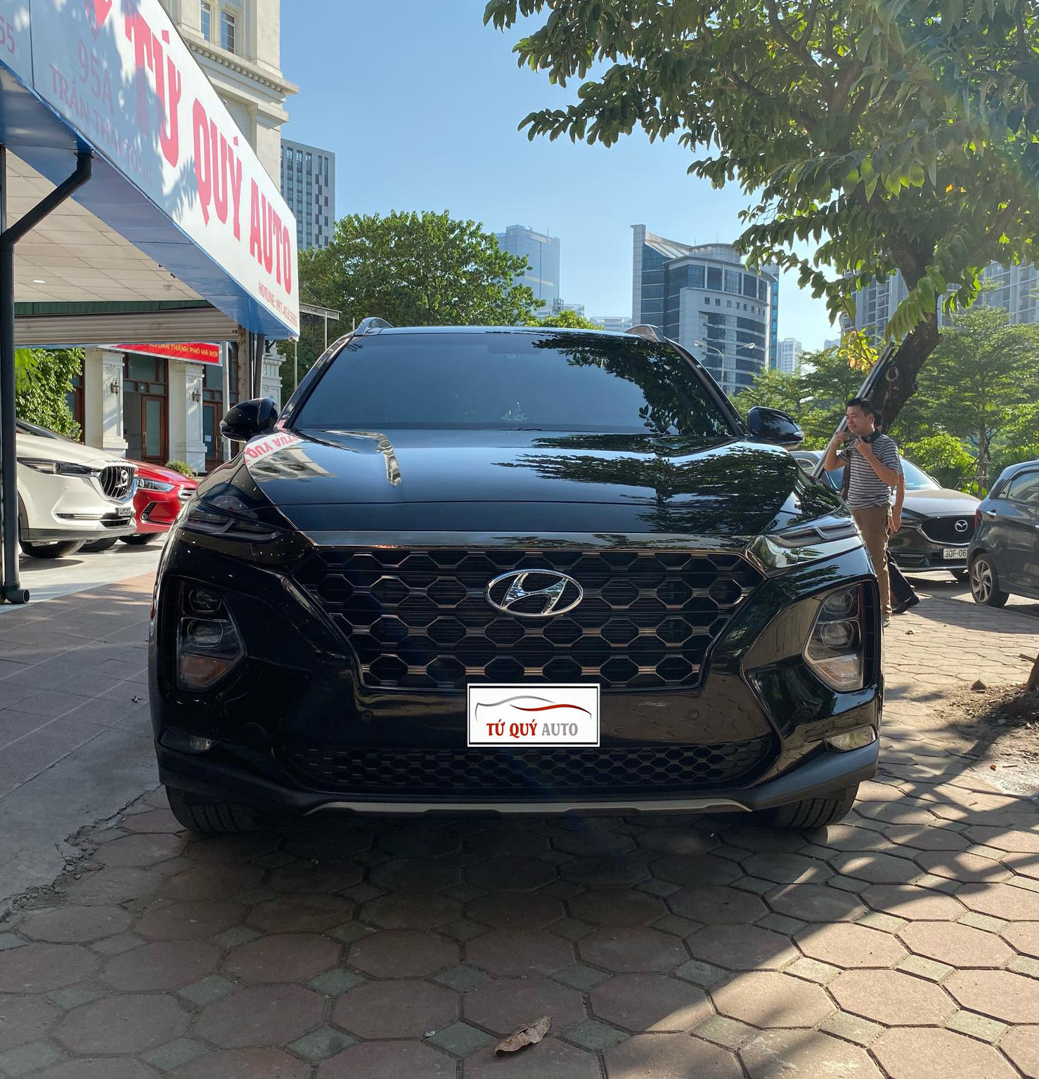 Xe Hyundai Santa Fe 2.4AT Premium 2019 - Full Xăng