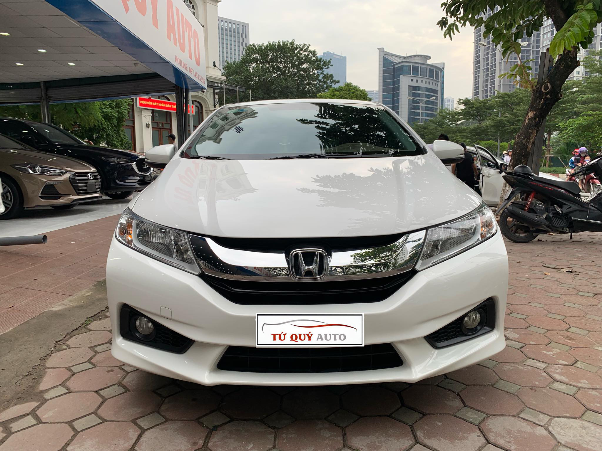 Xe Honda City 1.5AT 2016 - Trắng