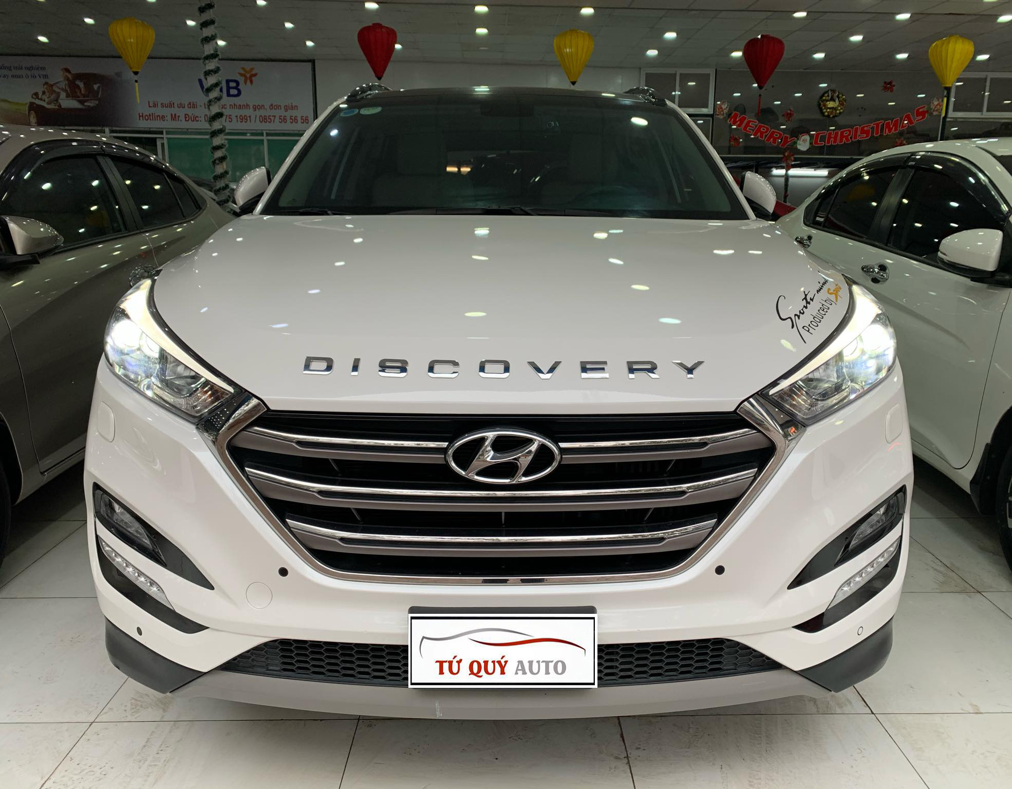 Xe Hyundai Tucson 1.6Turbo 2018 - Trắng