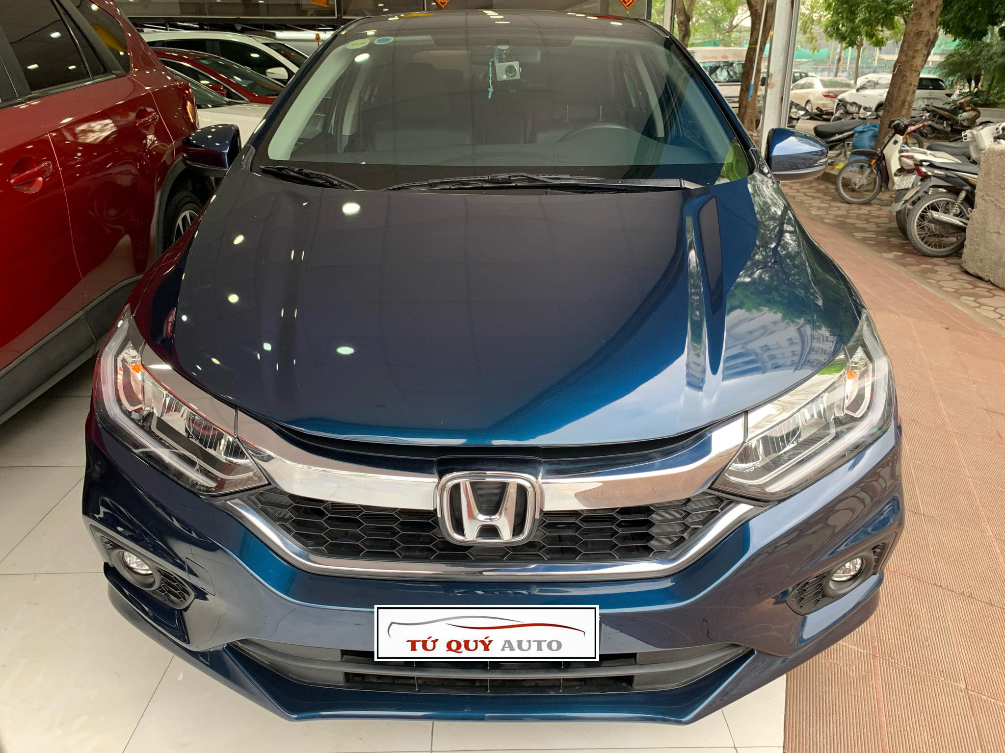 Xe Honda City 1.5TOP 2017 - Xanh Đen