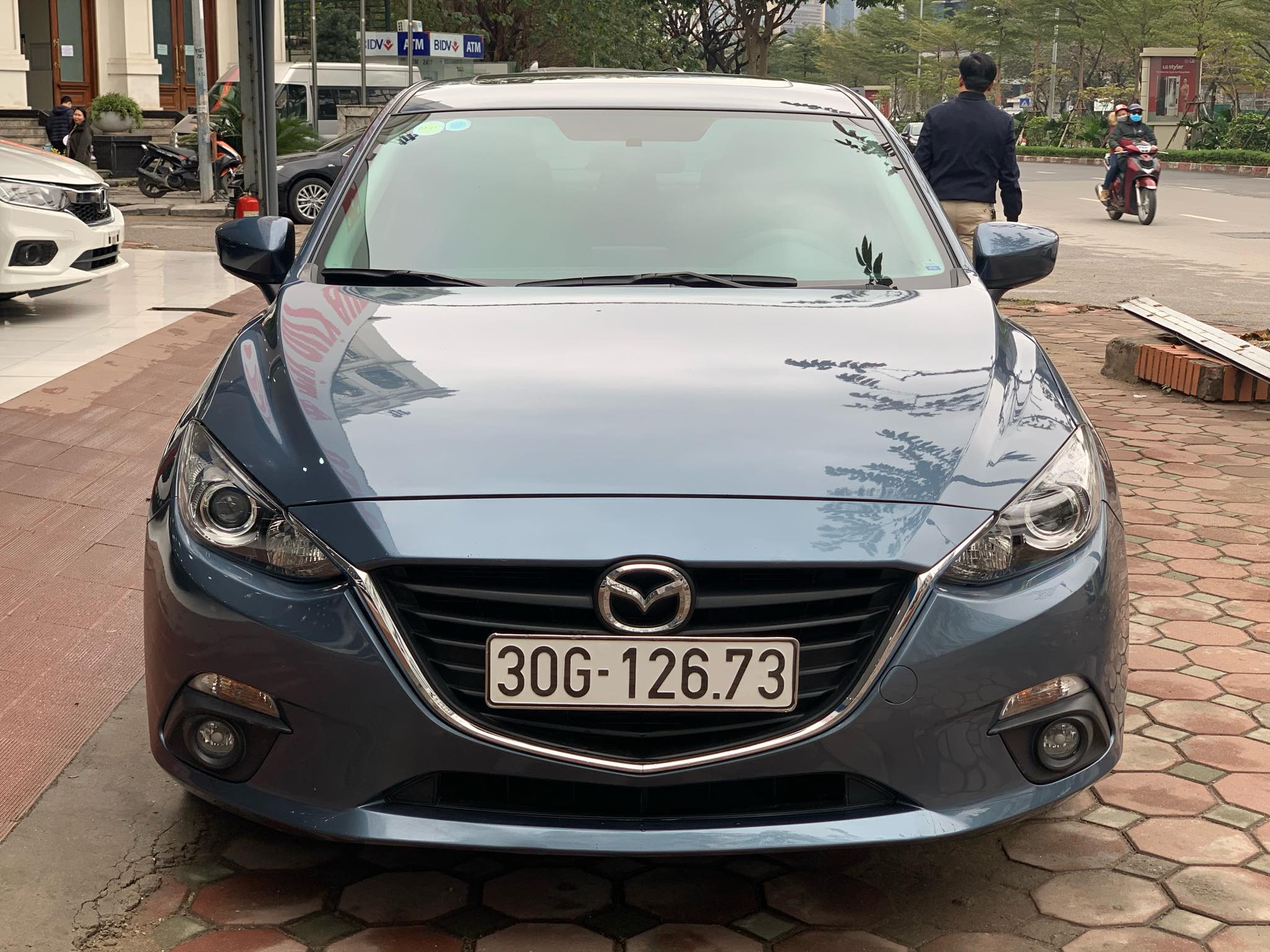 Xe Mazda 3 Sedan 1.5AT 2017 - Xanh