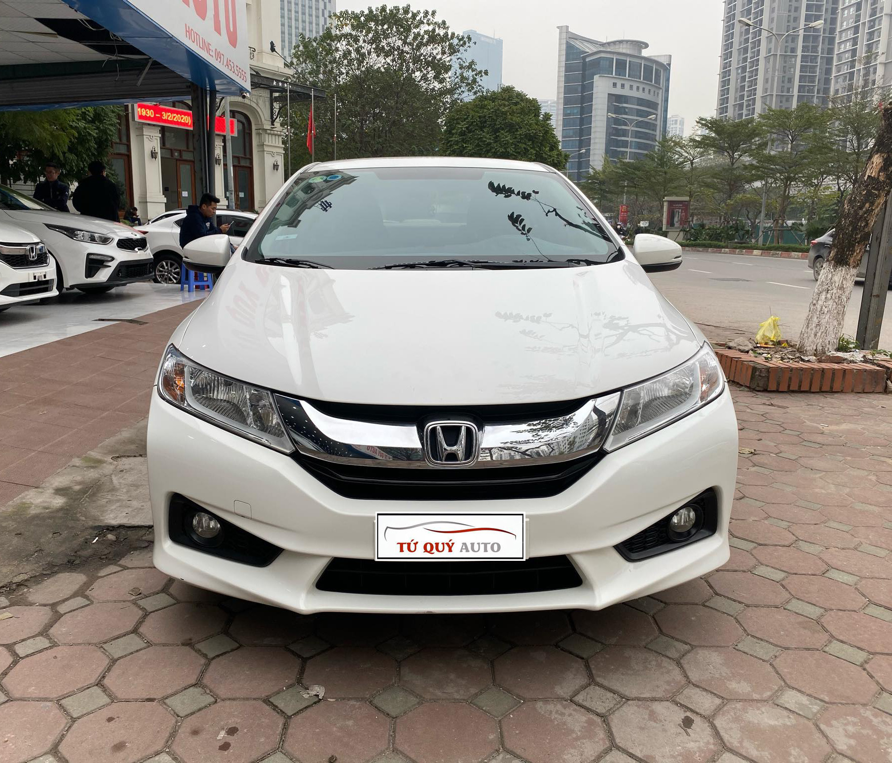 Xe Honda City 1.5CVT 2016 - Trắng