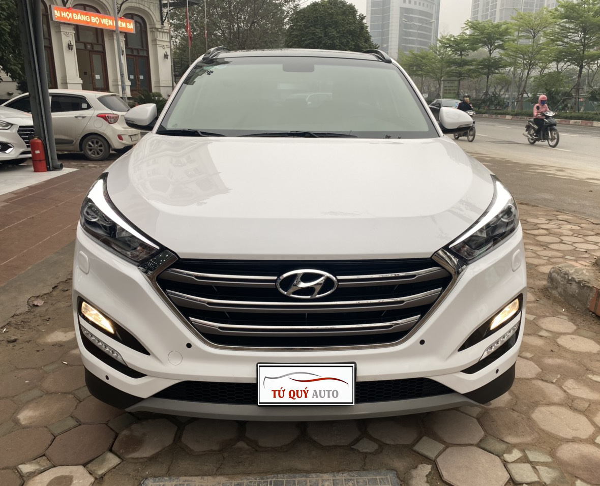 Xe Hyundai Tucson 1.6Turbo 2017 - Trắng