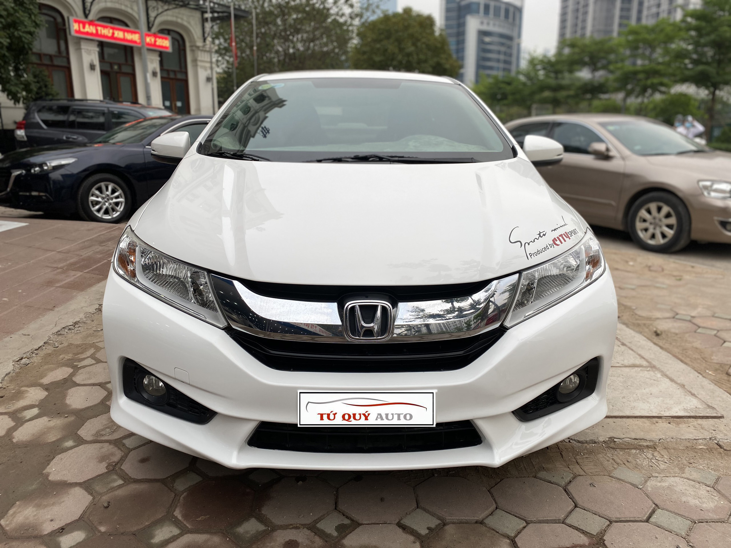 Xe Honda City 1.5CVT 2016 - Trắng