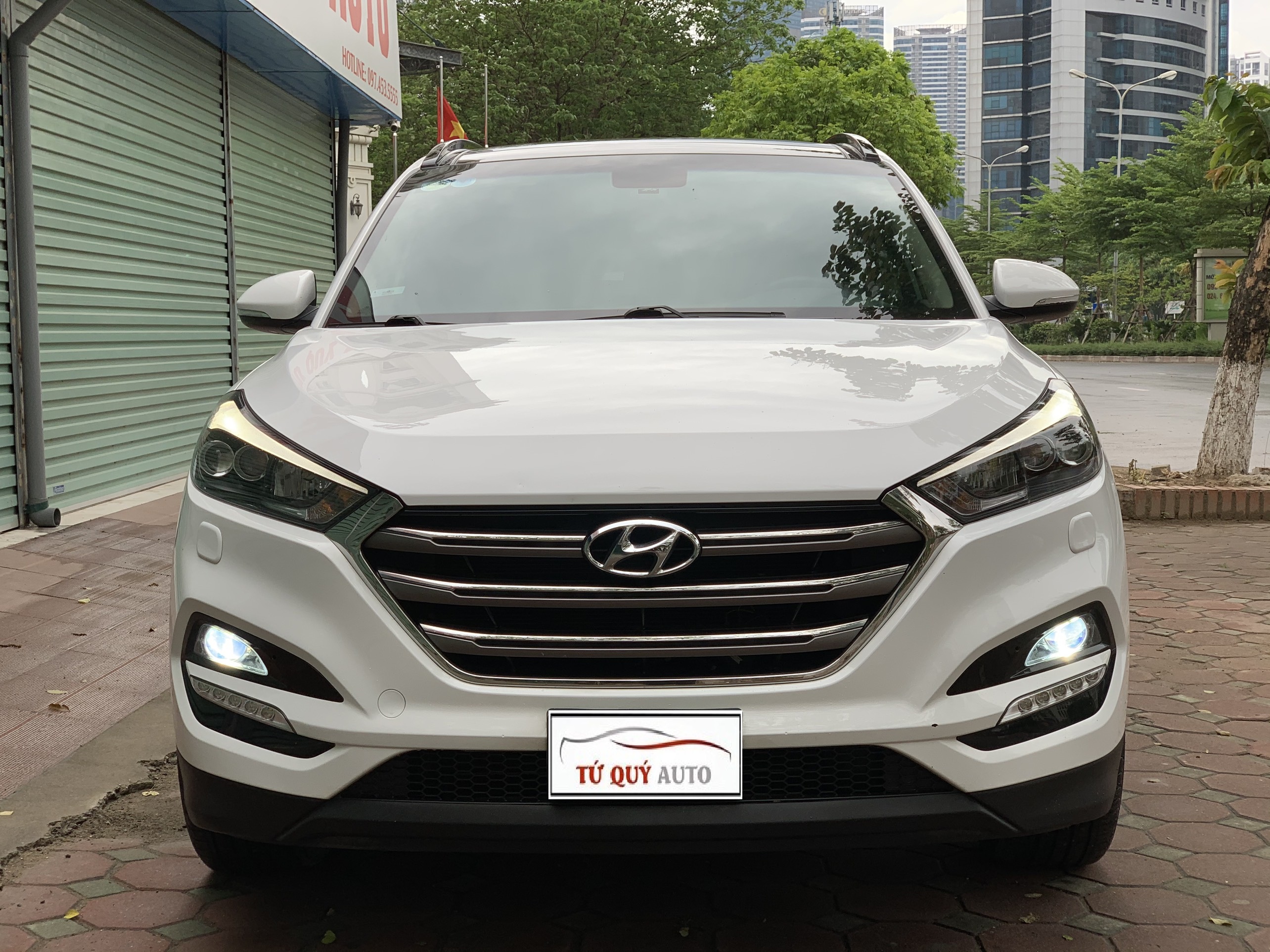 Xe Hyundai Tucson 2.0ATH 2015 - Trắng