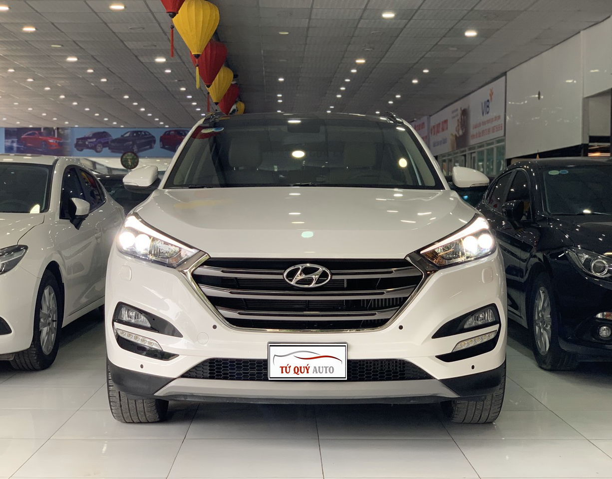 Xe Hyundai Tucson 1.6Turbo 2019 - Trắng