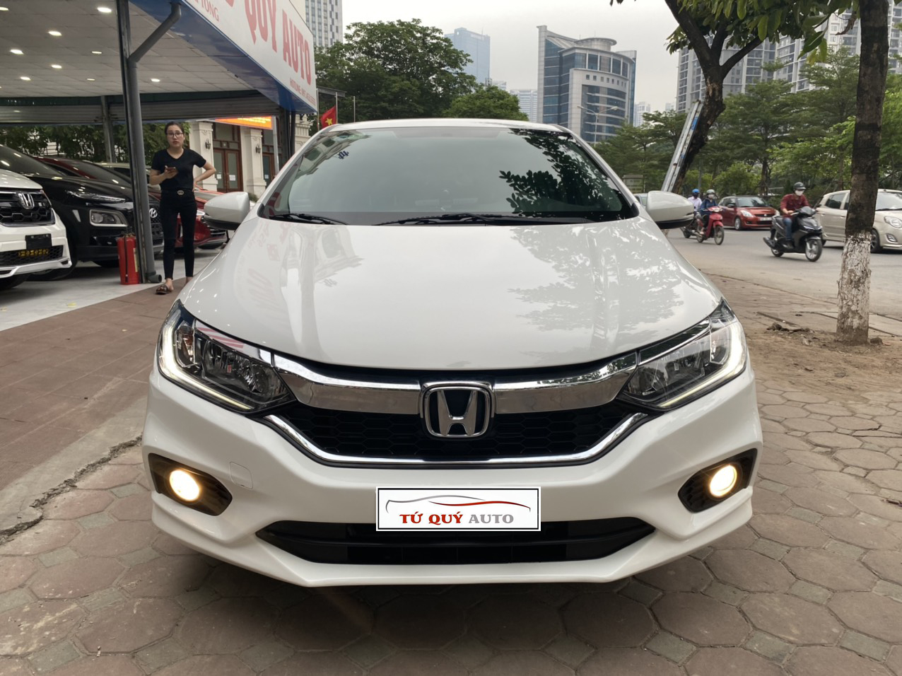 Xe Honda City 1.5CVT 2019 - Trắng