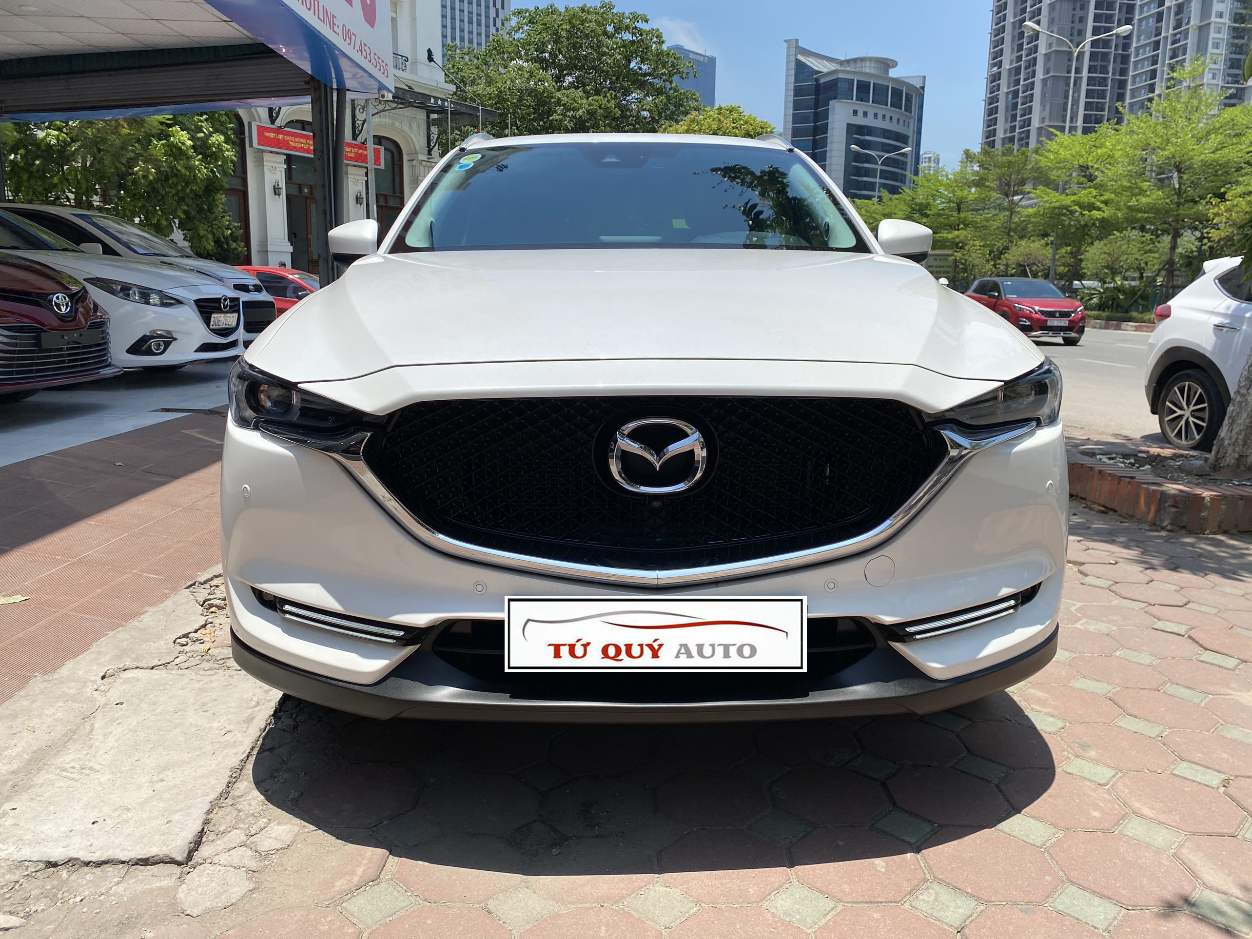 Xe Mazda CX5 2.5AWD Premium 2019 - Trắng